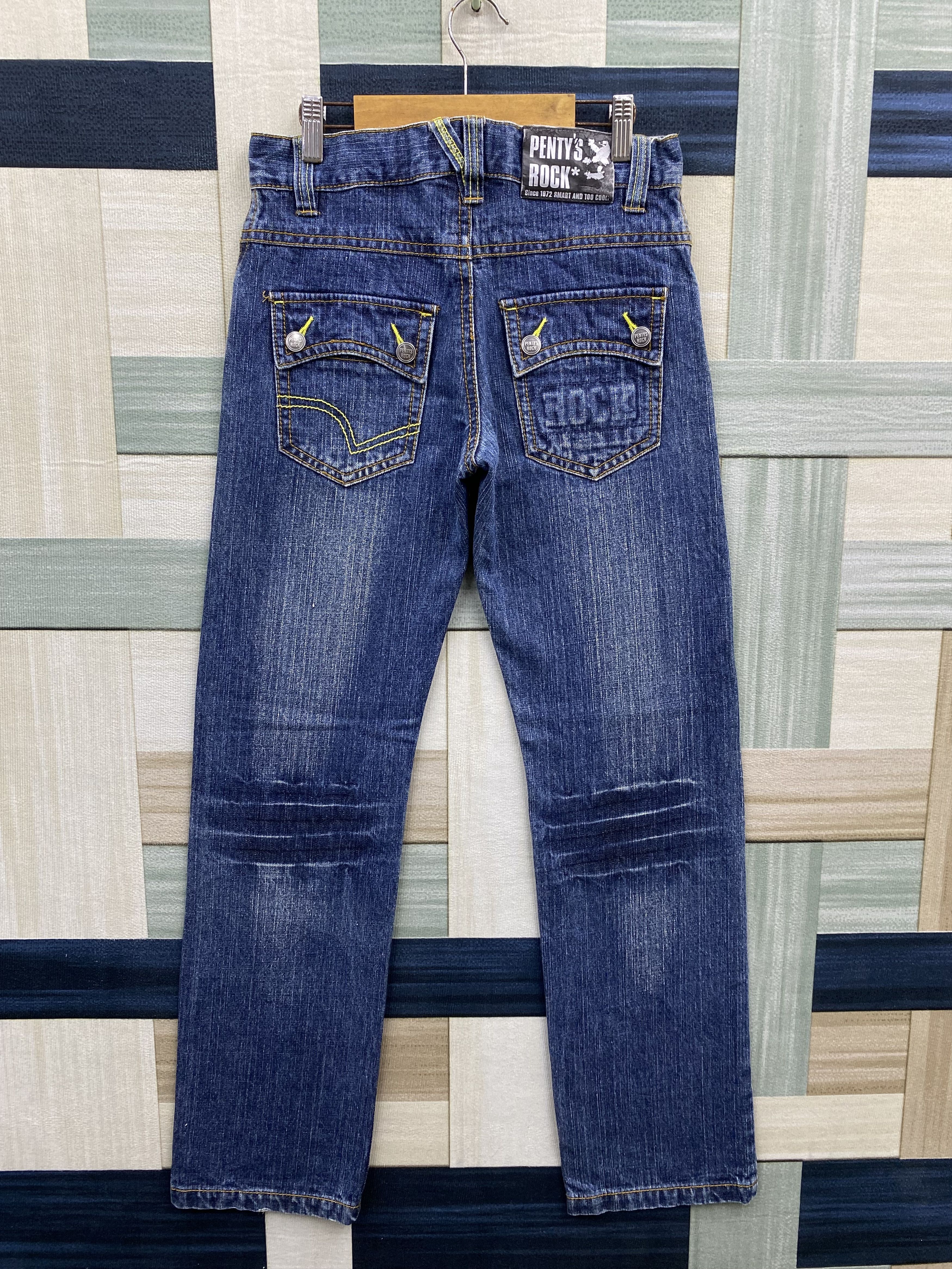 Designer × Japanese Brand Japanese Brand Penty's Rock Printed Denim Jean Size US 29 - 10 Thumbnail