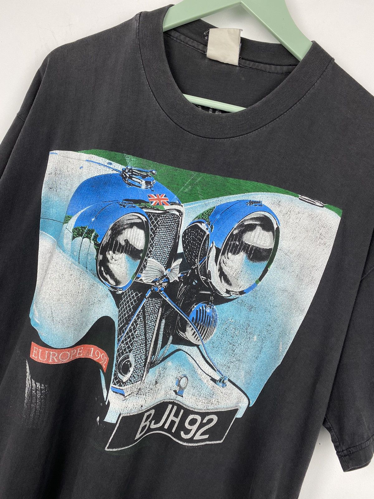 Vintage Barclay James Harvest 1992 T Shirt Roses Pink Floyd