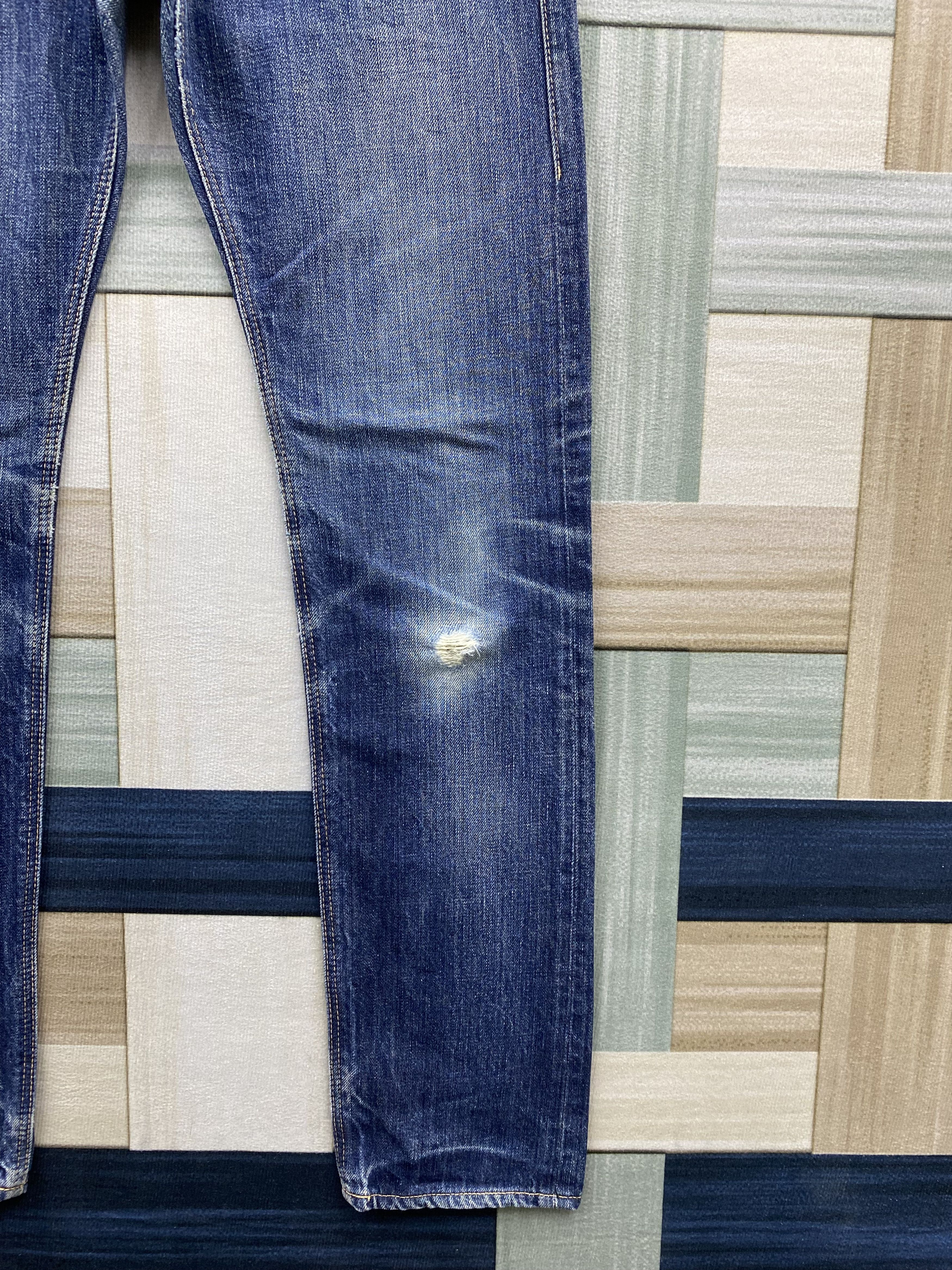 OMNIGOD D.M.G Domingo Omnigod Faded Blue Denim Jean Pant Size US 32 / EU 48 - 8 Thumbnail