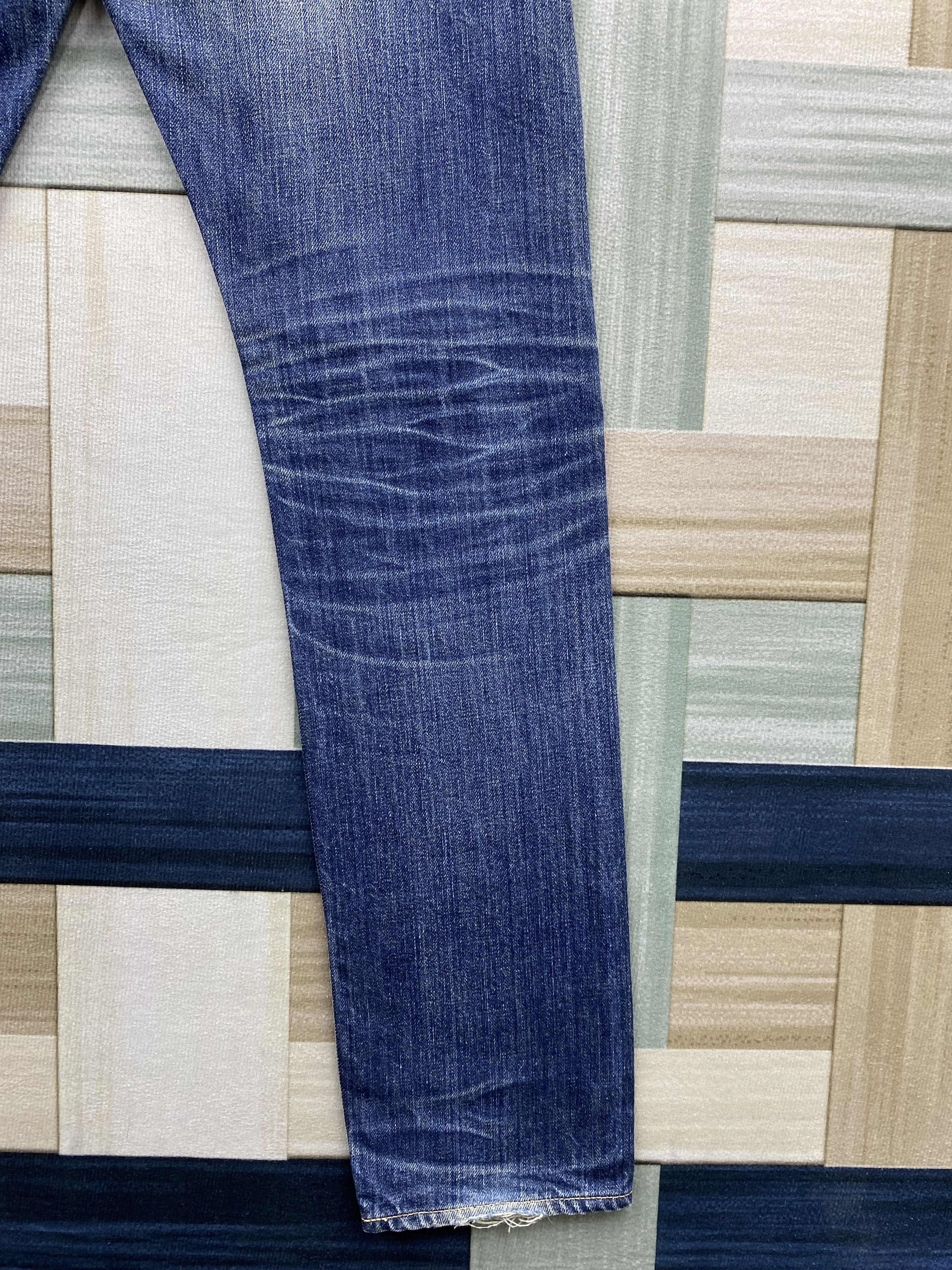 OMNIGOD D.M.G Domingo Omnigod Faded Blue Denim Jean Pant Size US 32 / EU 48 - 14 Thumbnail