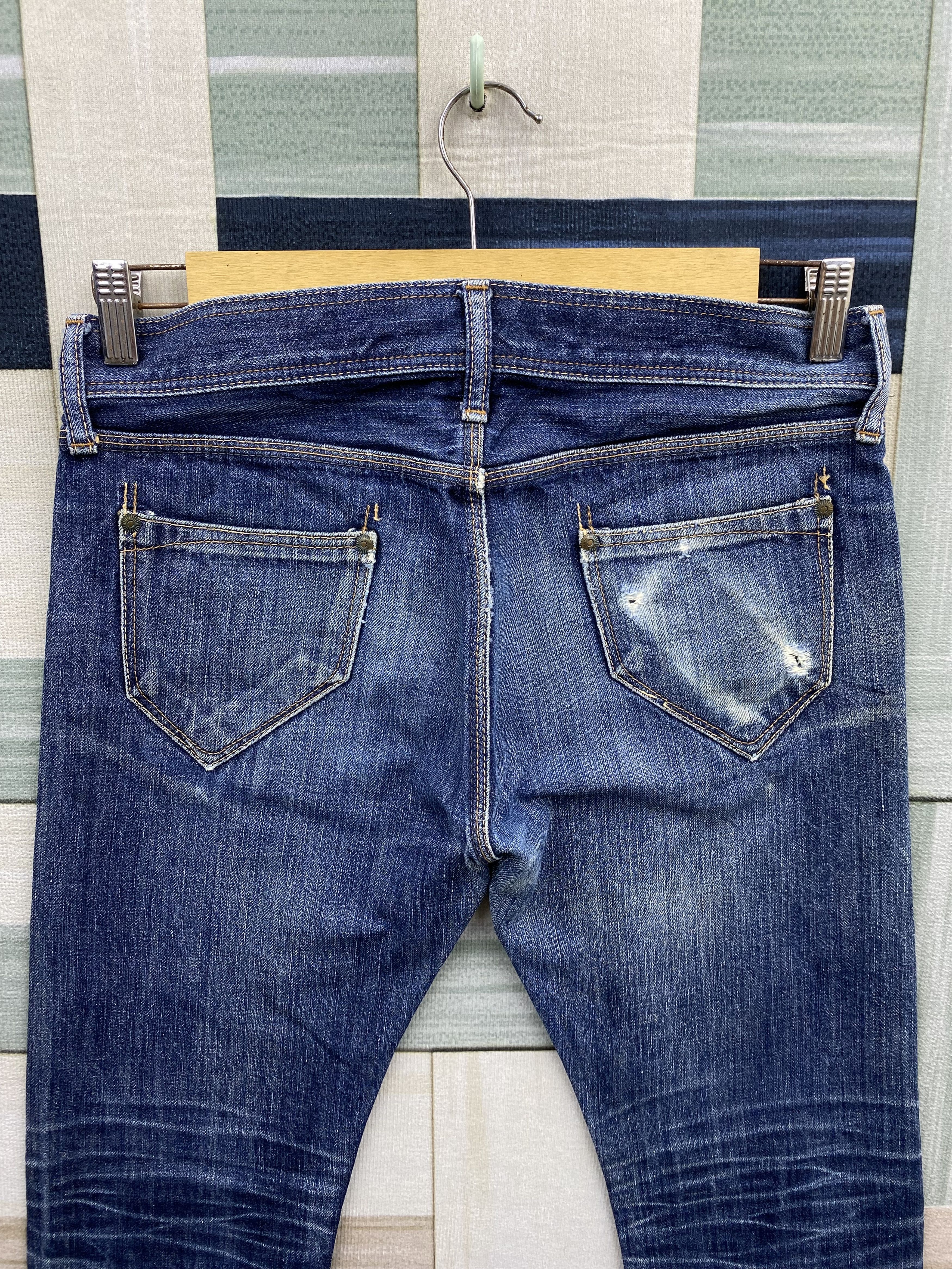 OMNIGOD D.M.G Domingo Omnigod Faded Blue Denim Jean Pant Size US 32 / EU 48 - 4 Thumbnail