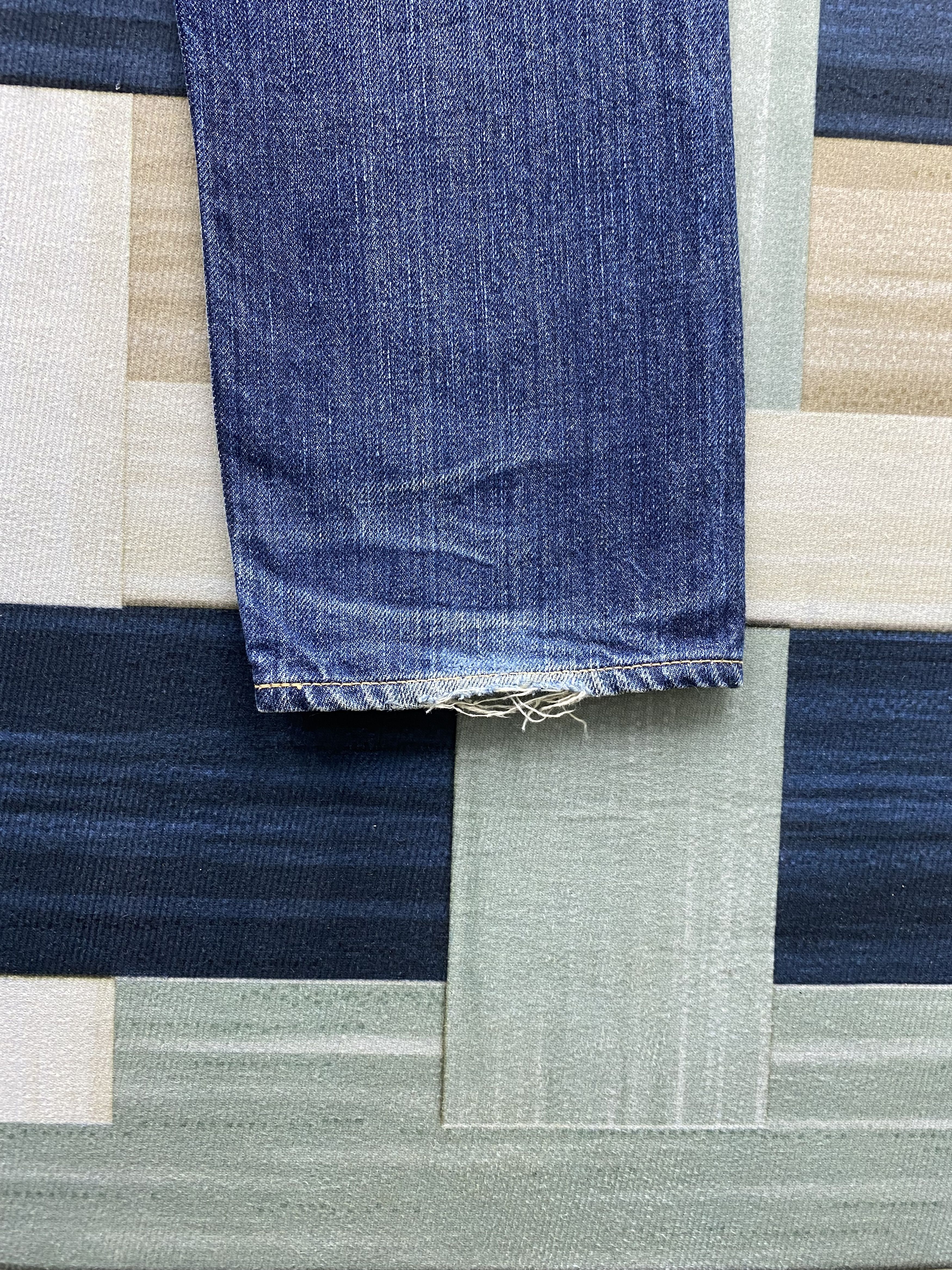 OMNIGOD D.M.G Domingo Omnigod Faded Blue Denim Jean Pant Size US 32 / EU 48 - 16 Thumbnail