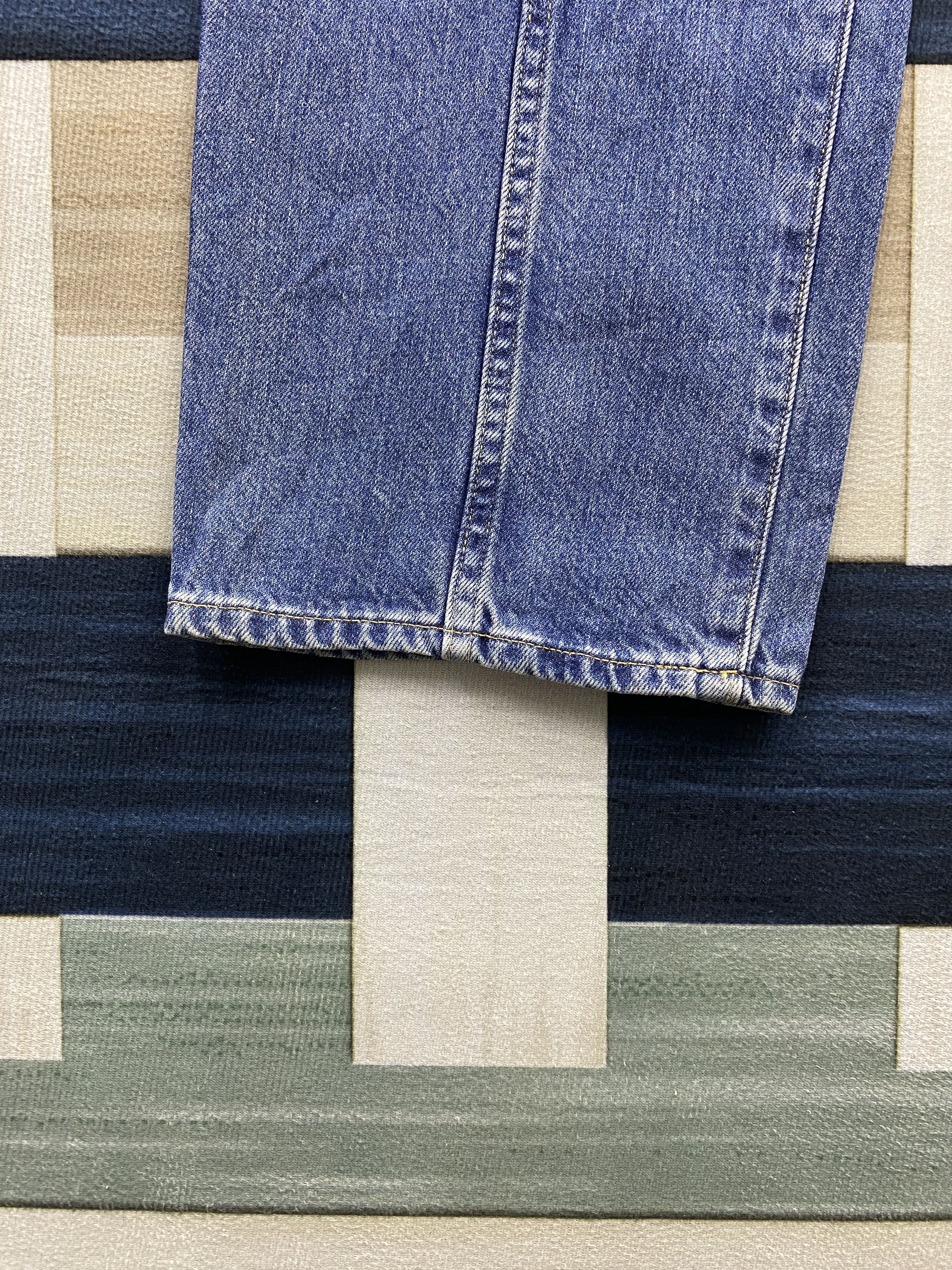 Eternal × Japanese Brand × Vintage Vintage Deep Blue by Eternal Faded Blue Denim Jean Size US 31 - 7 Thumbnail