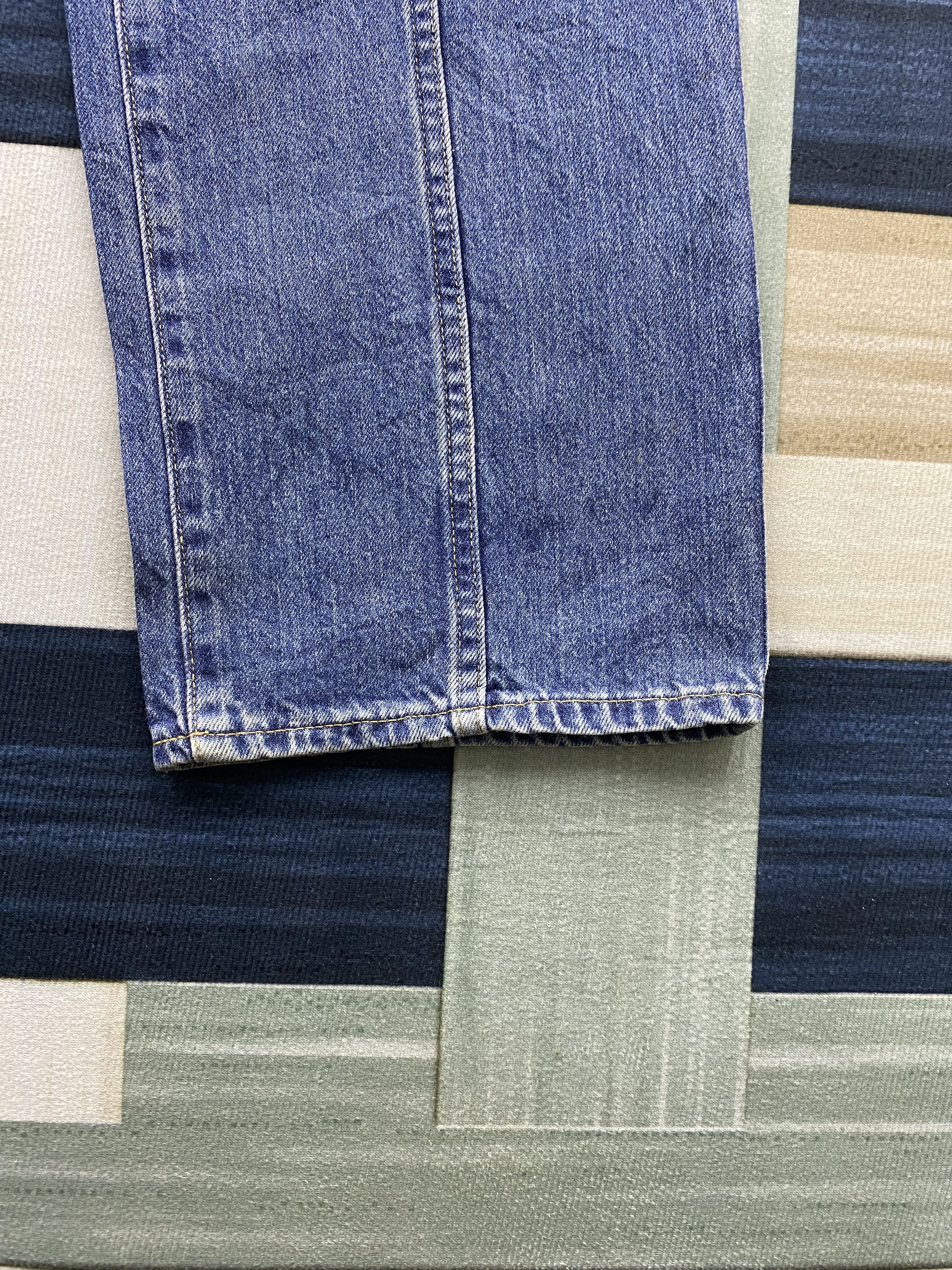 Eternal × Japanese Brand × Vintage Vintage Deep Blue by Eternal Faded Blue Denim Jean Size US 31 - 8 Thumbnail