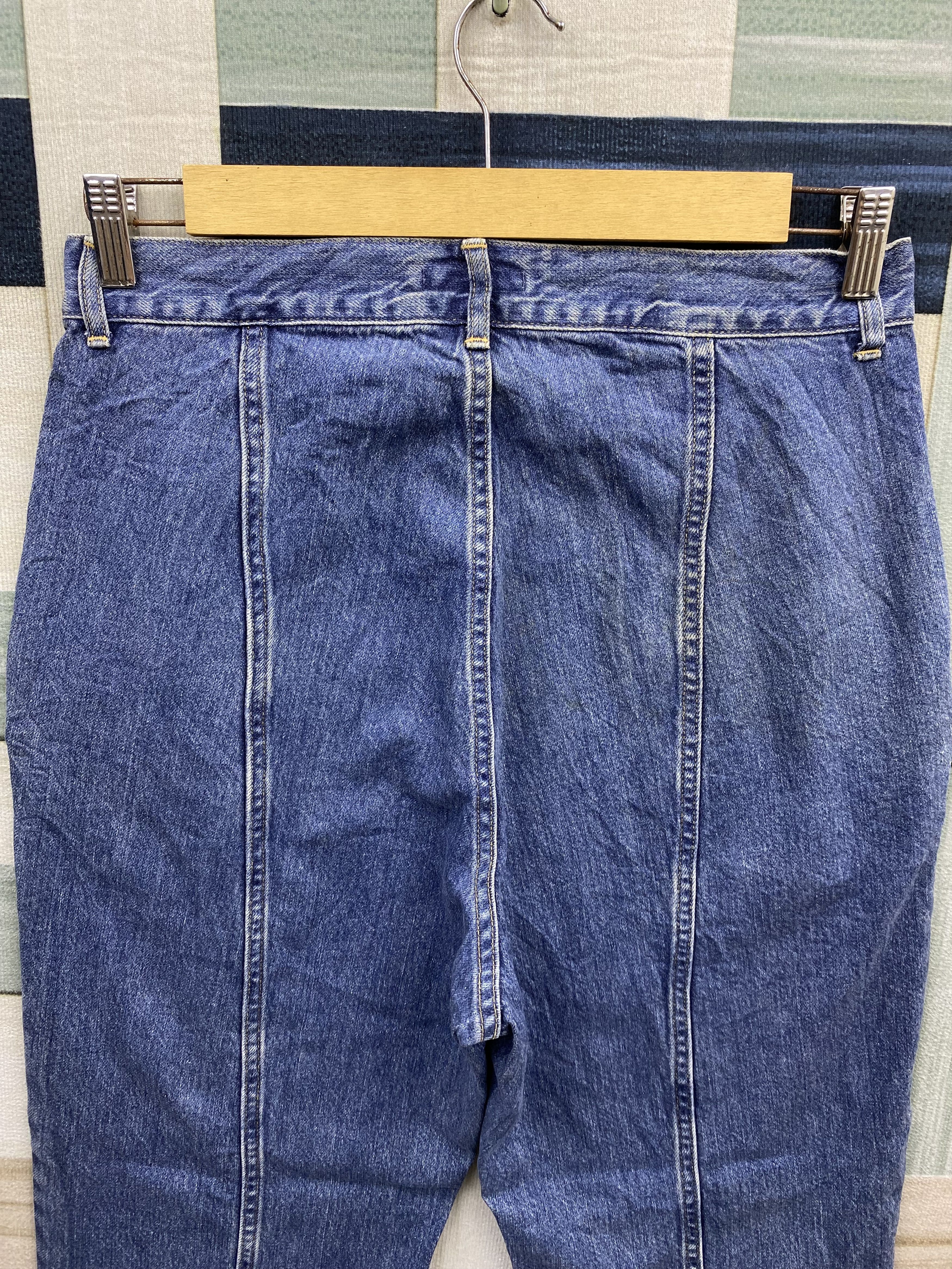 Eternal × Japanese Brand × Vintage Vintage Deep Blue by Eternal Faded Blue Denim Jean Size US 31 - 12 Thumbnail