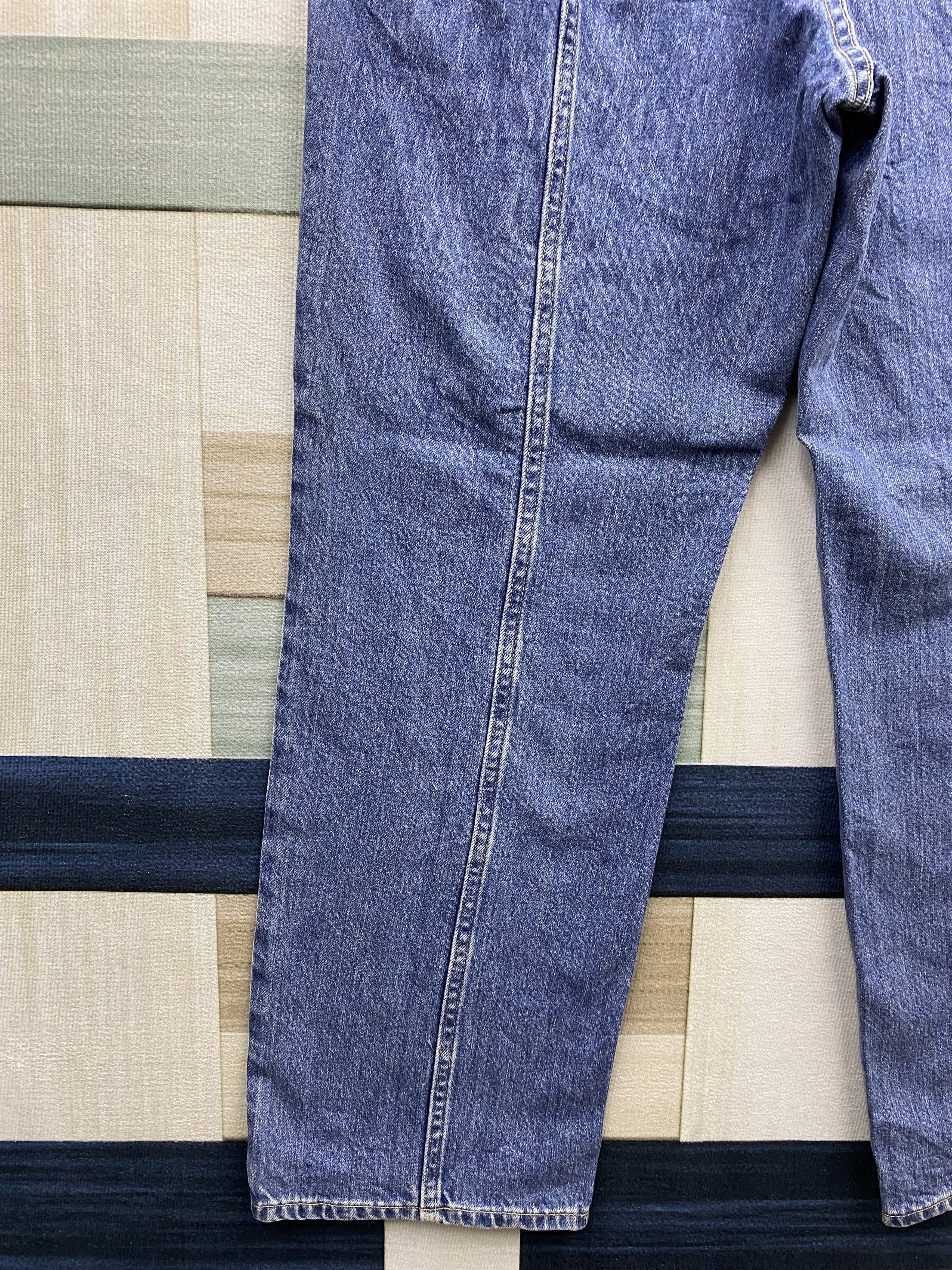 Eternal × Japanese Brand × Vintage Vintage Deep Blue by Eternal Faded Blue Denim Jean Size US 31 - 13 Thumbnail