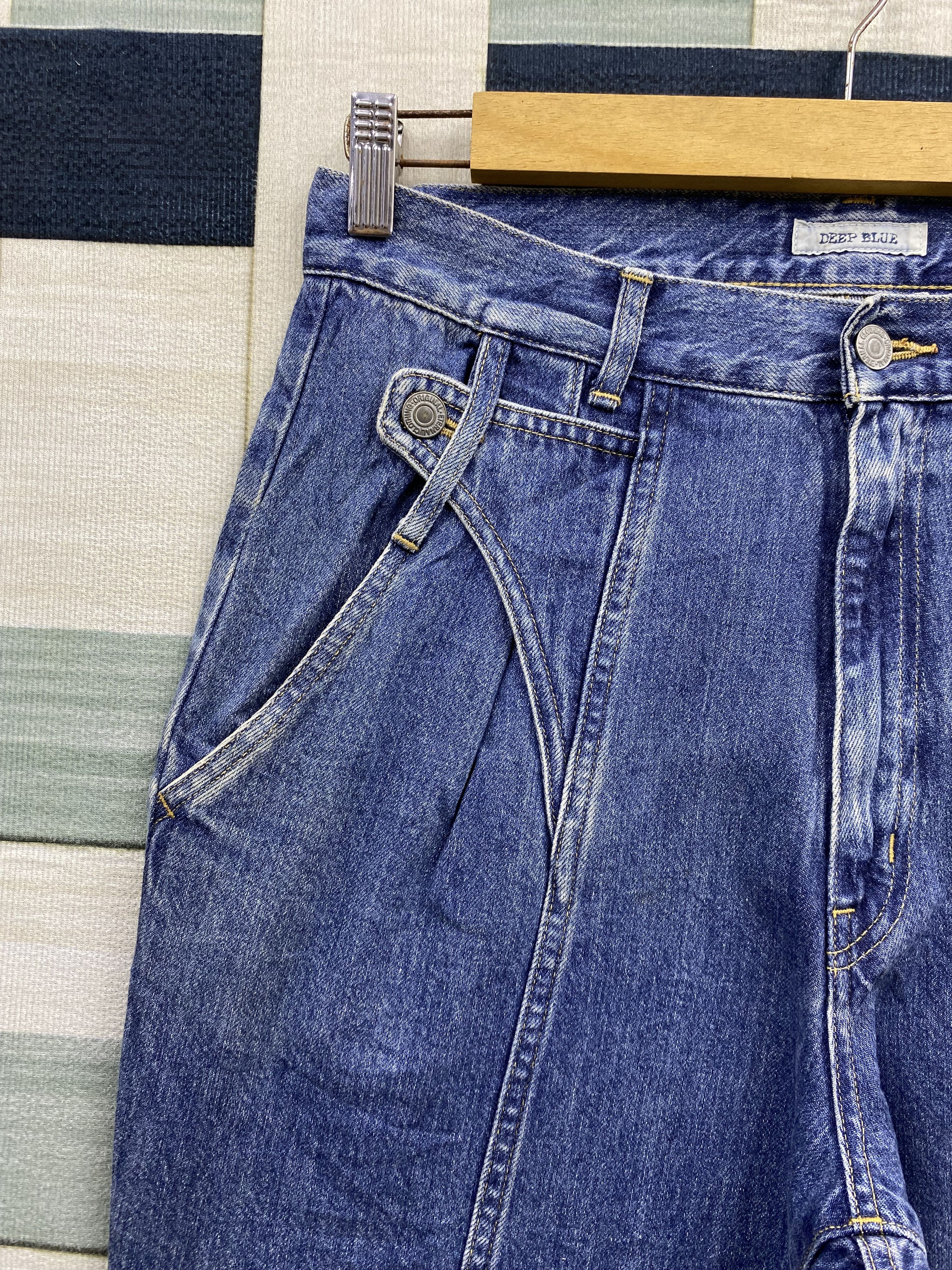 Eternal × Japanese Brand × Vintage Vintage Deep Blue by Eternal Faded Blue Denim Jean Size US 31 - 3 Thumbnail