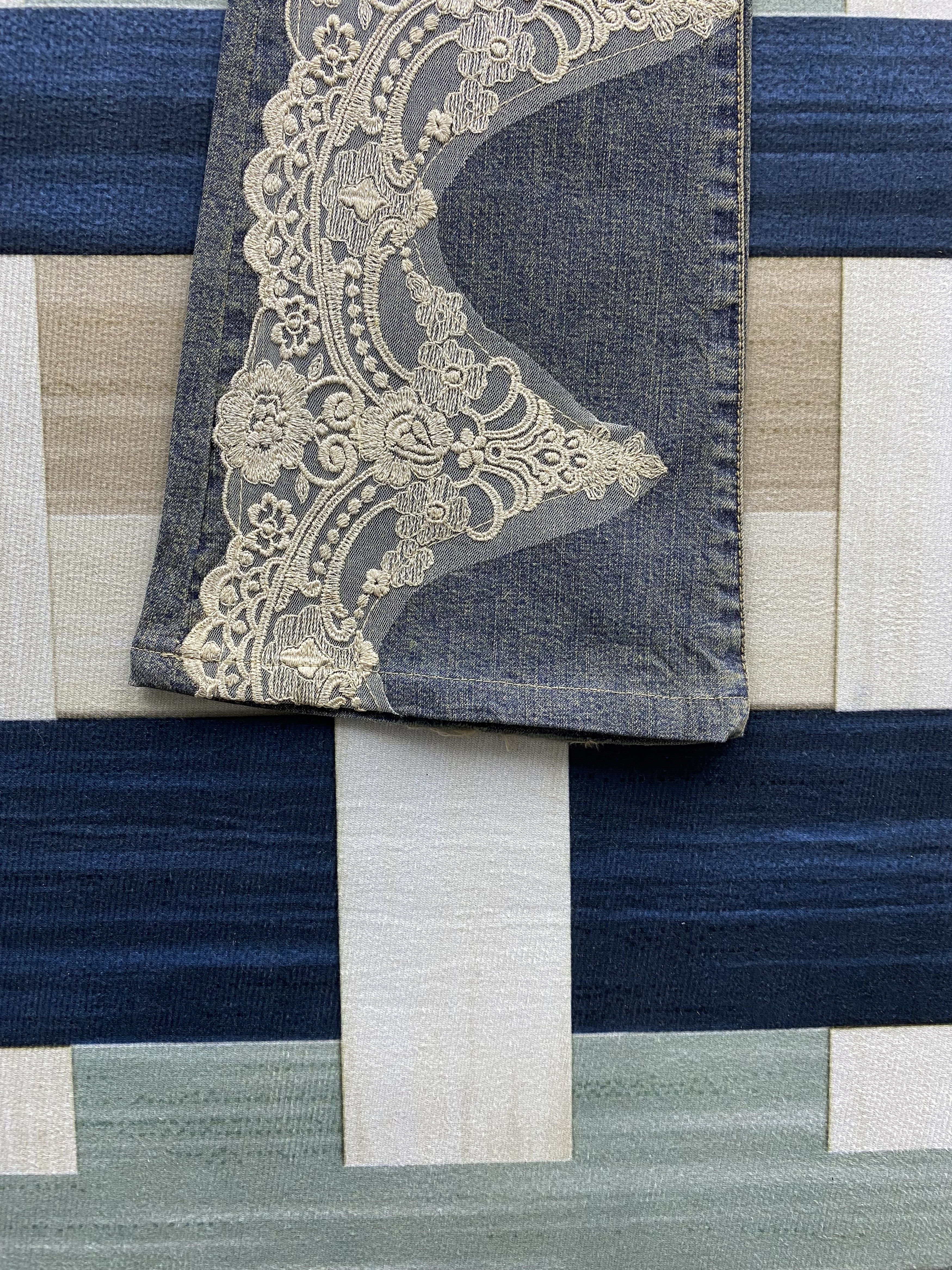 Japanese Brand Vintage Japanese Brand T.S.J Laces Flare Jean Size 28" / US 6 / IT 42 - 6 Thumbnail