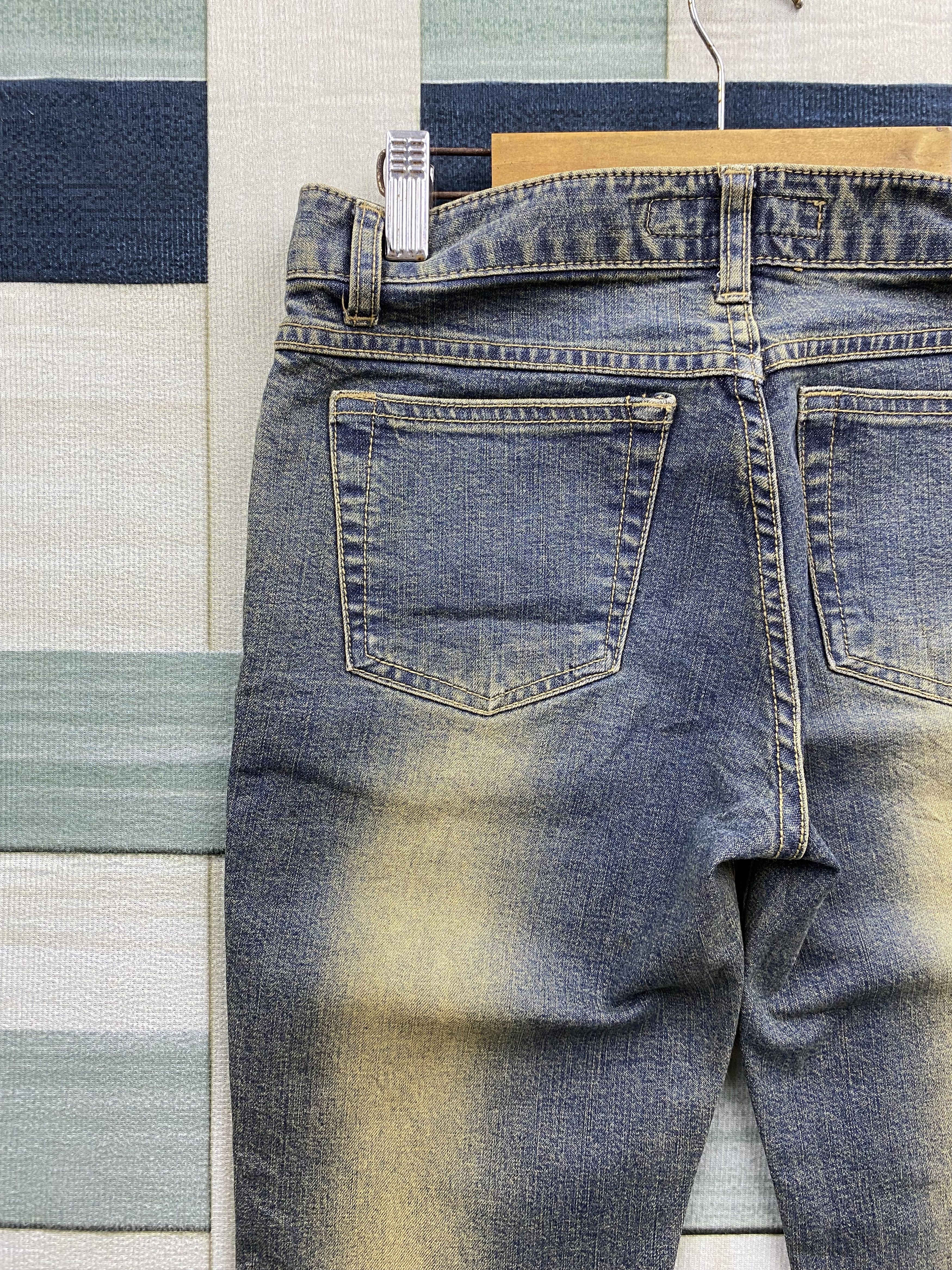 Japanese Brand Vintage Japanese Brand T.S.J Laces Flare Jean Size 28" / US 6 / IT 42 - 13 Thumbnail