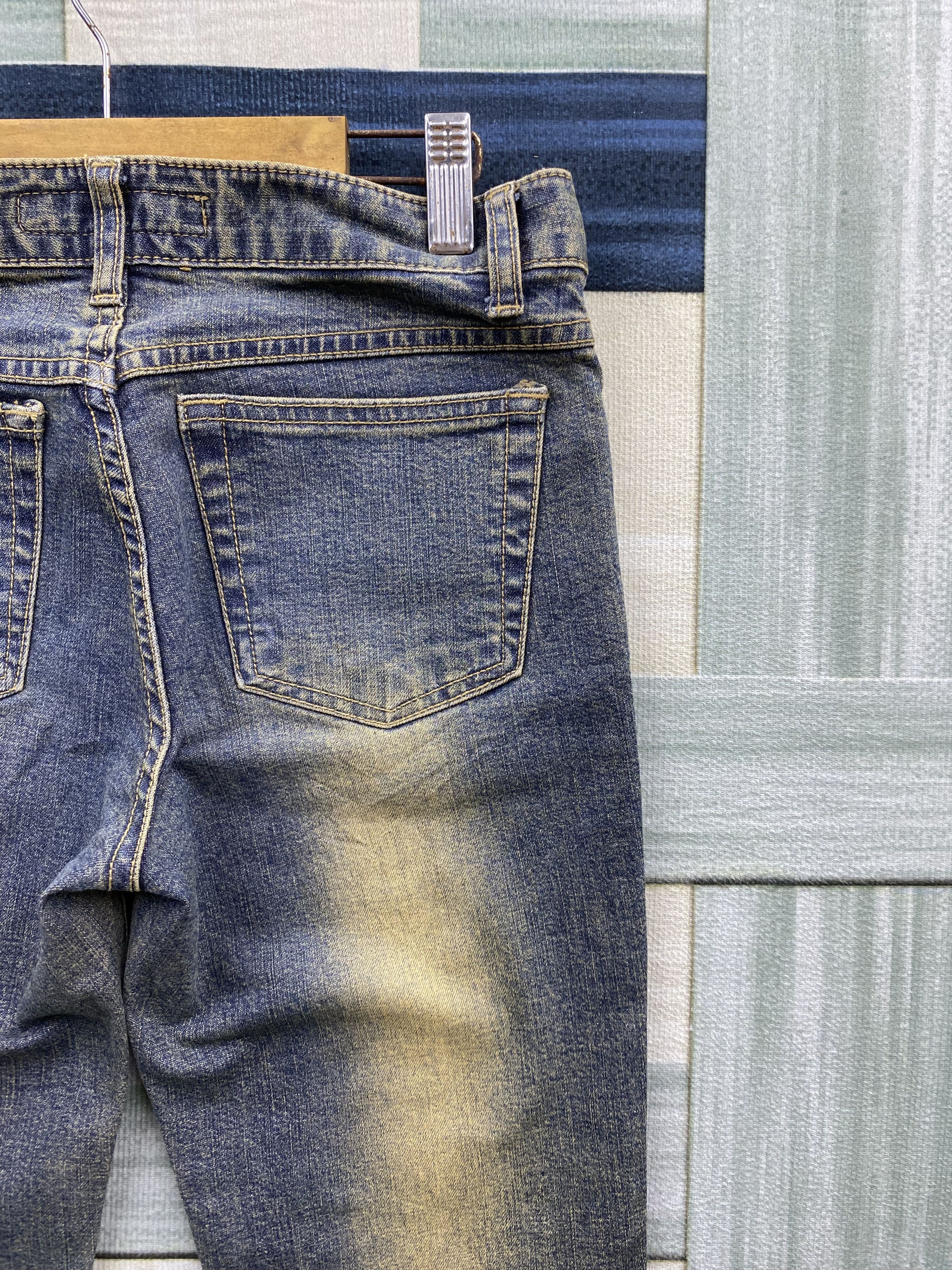 Japanese Brand Vintage Japanese Brand T.S.J Laces Flare Jean Size 28" / US 6 / IT 42 - 14 Thumbnail
