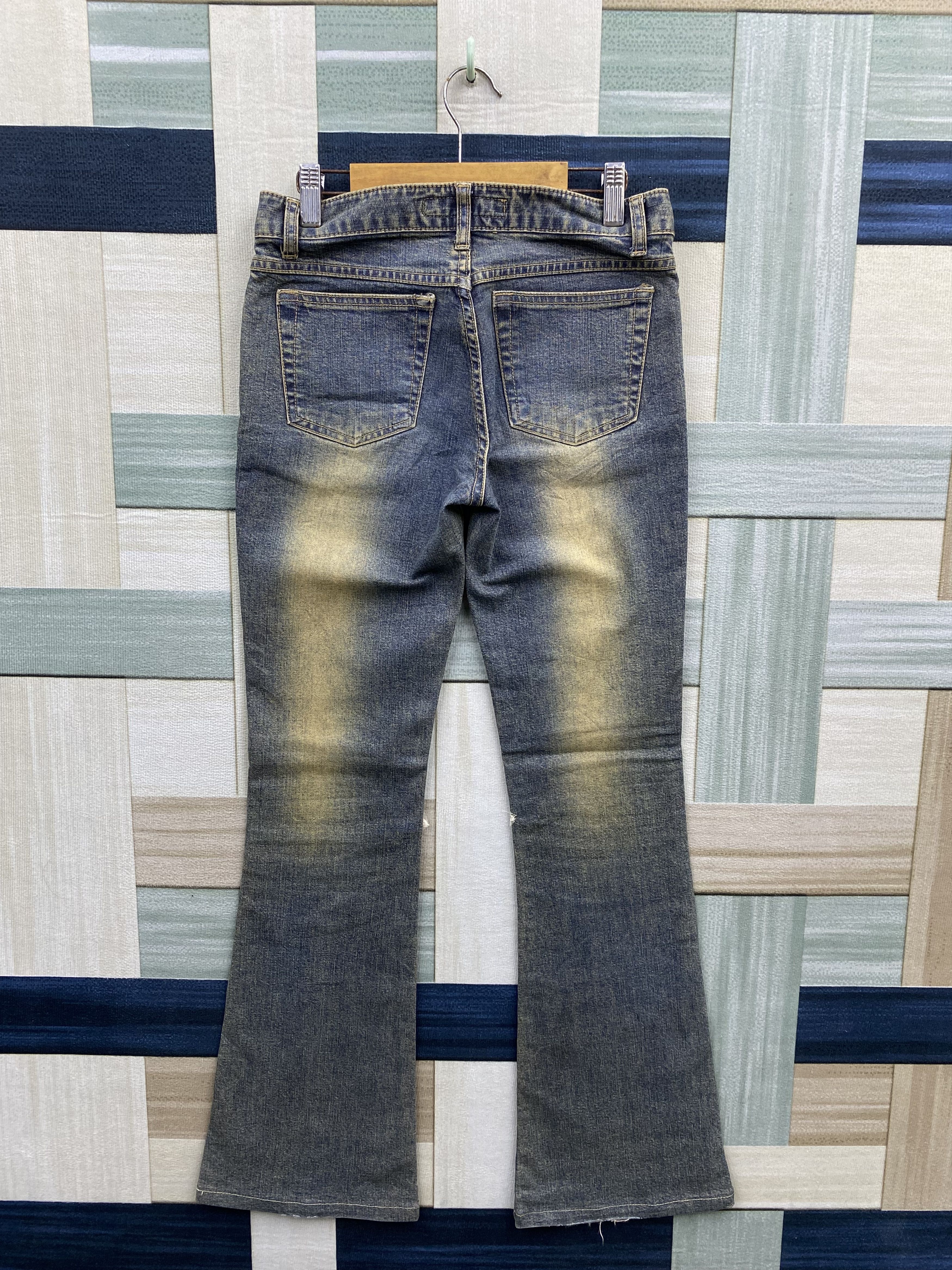 Japanese Brand Vintage Japanese Brand T.S.J Laces Flare Jean Size 28" / US 6 / IT 42 - 11 Thumbnail