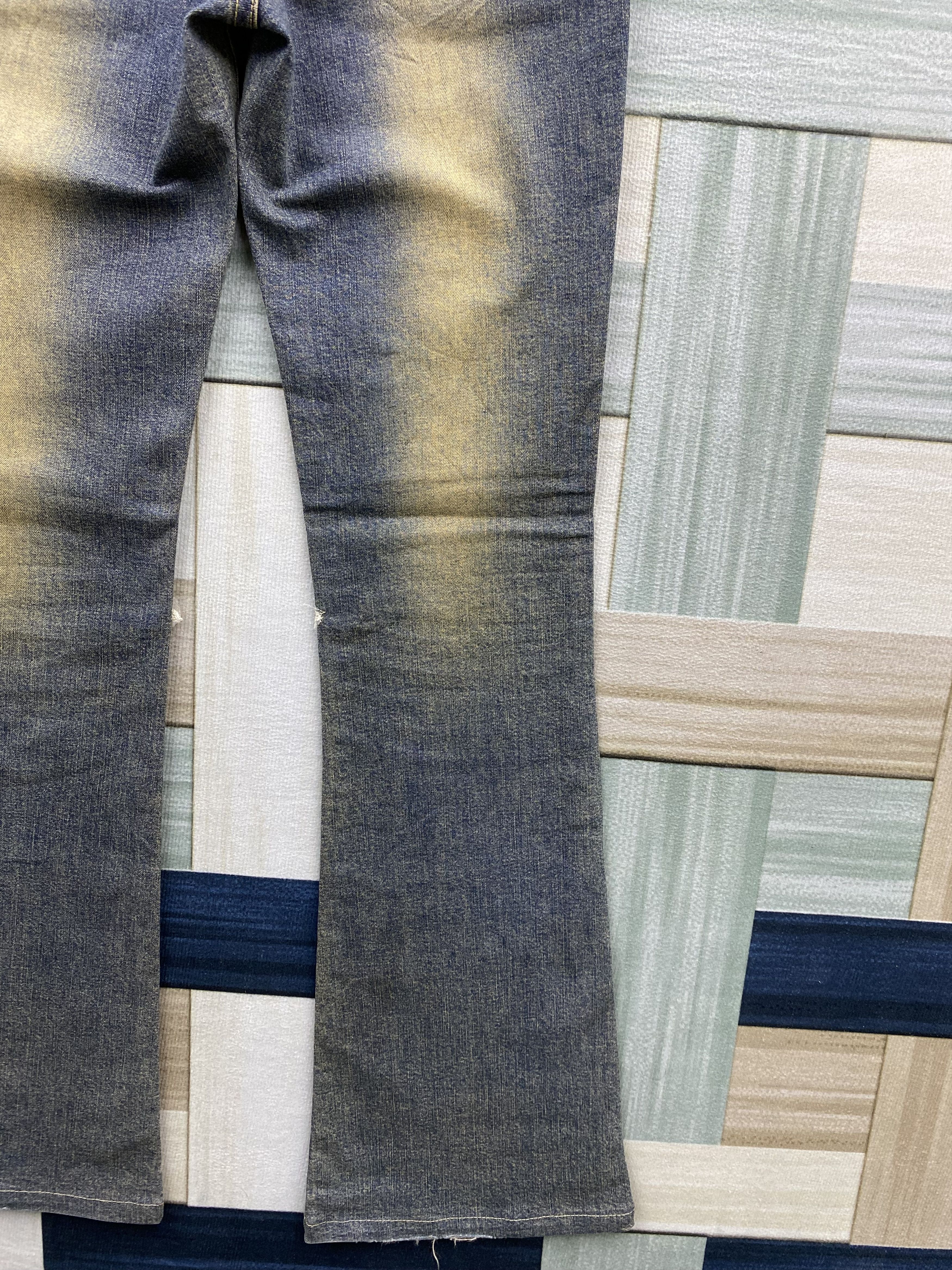 Japanese Brand Vintage Japanese Brand T.S.J Laces Flare Jean Size 28" / US 6 / IT 42 - 17 Thumbnail