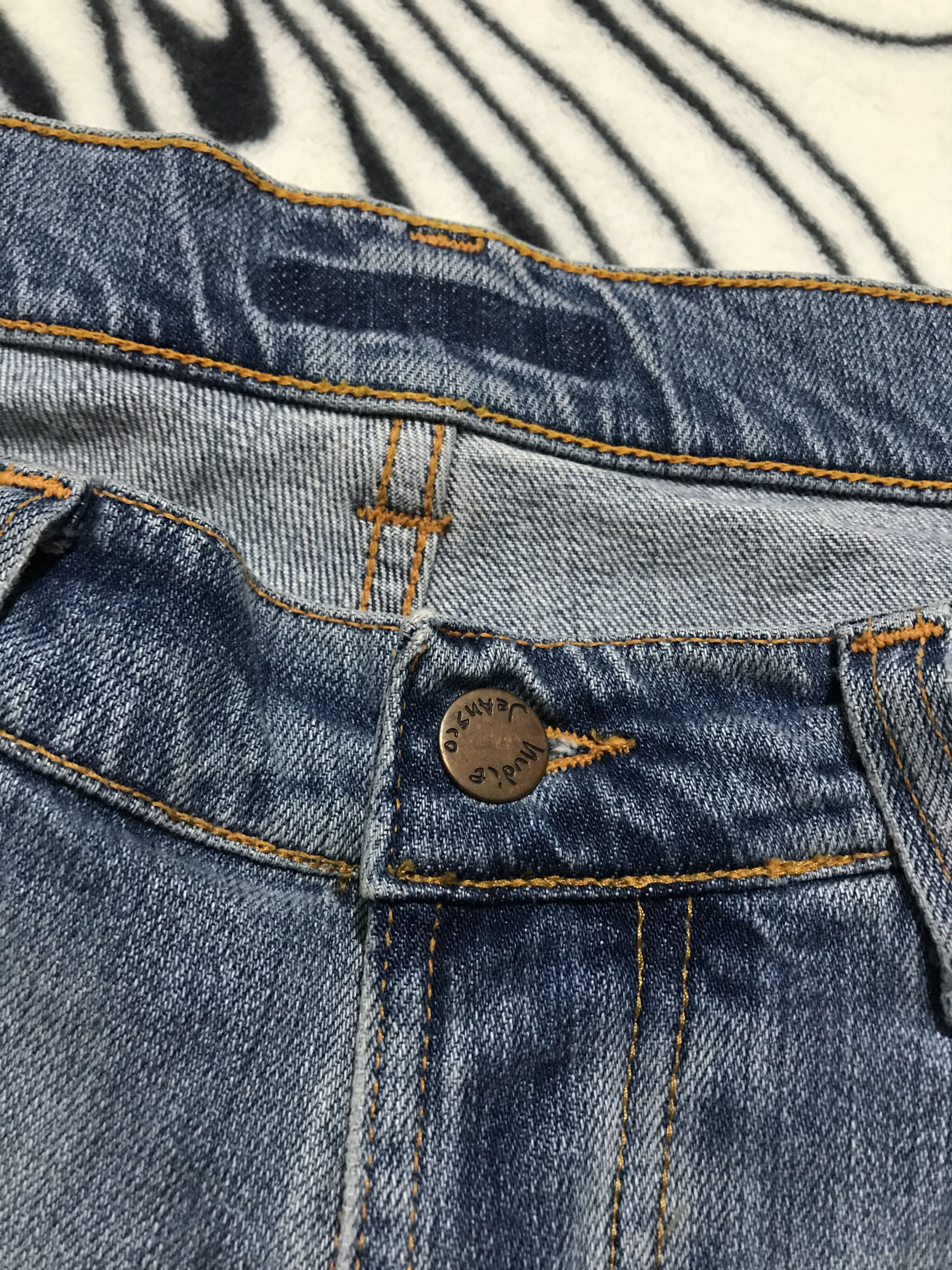Nudie Jeans Nudie Jeans Mens Denim Pants Size US 32 / EU 48 - 5 Thumbnail
