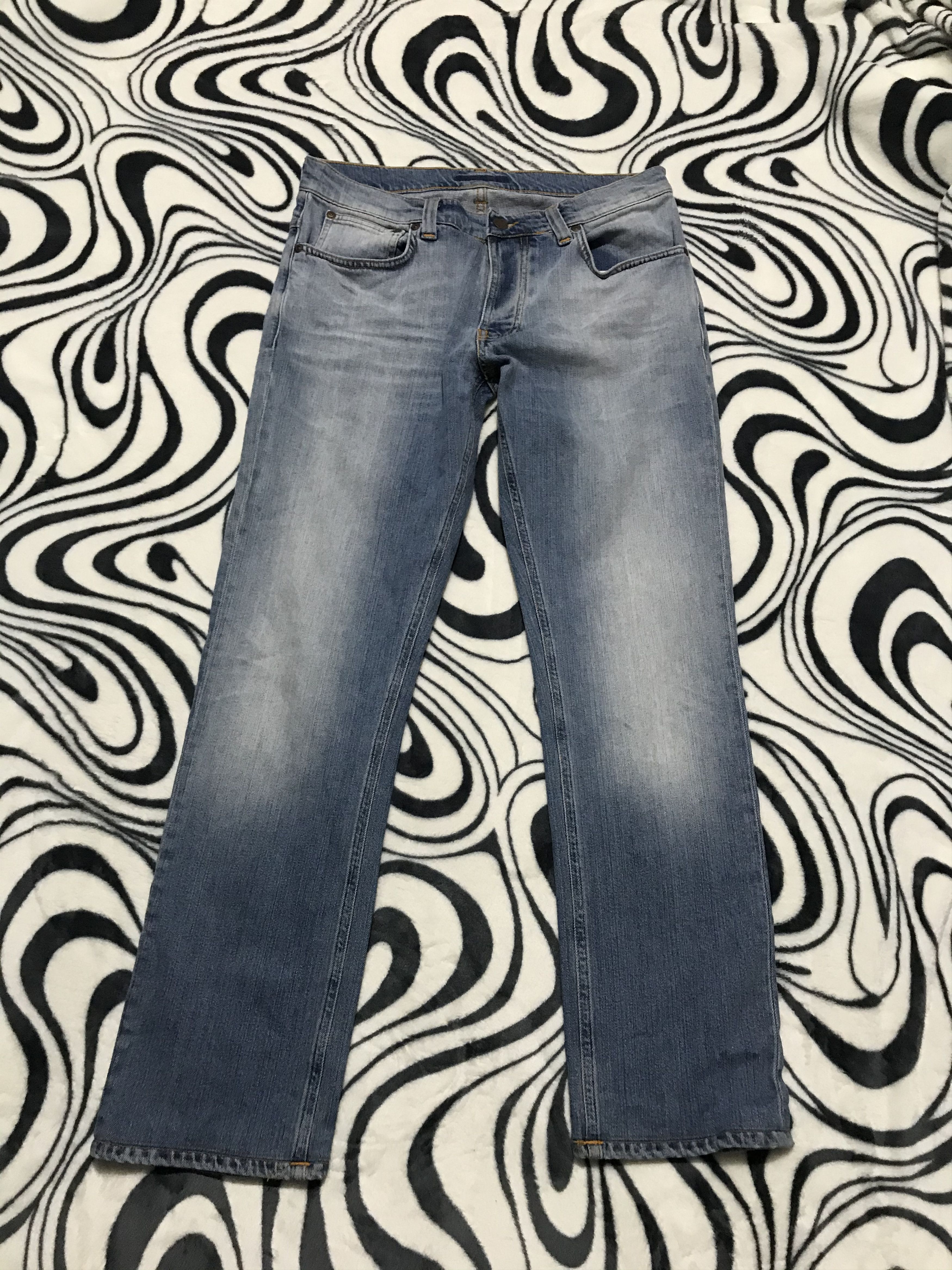 Nudie Jeans Nudie Jeans Mens Denim Pants Size US 32 / EU 48 - 2 Thumbnail