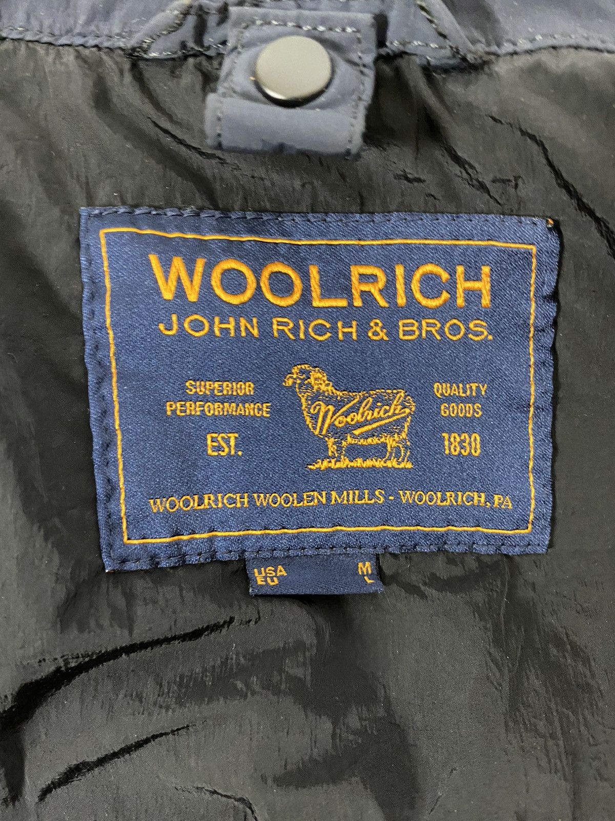 Woolrich Woolen Mills Woolrich Shimmer Nylon M-65 Field Jacket Size US M / EU 48-50 / 2 - 5 Thumbnail