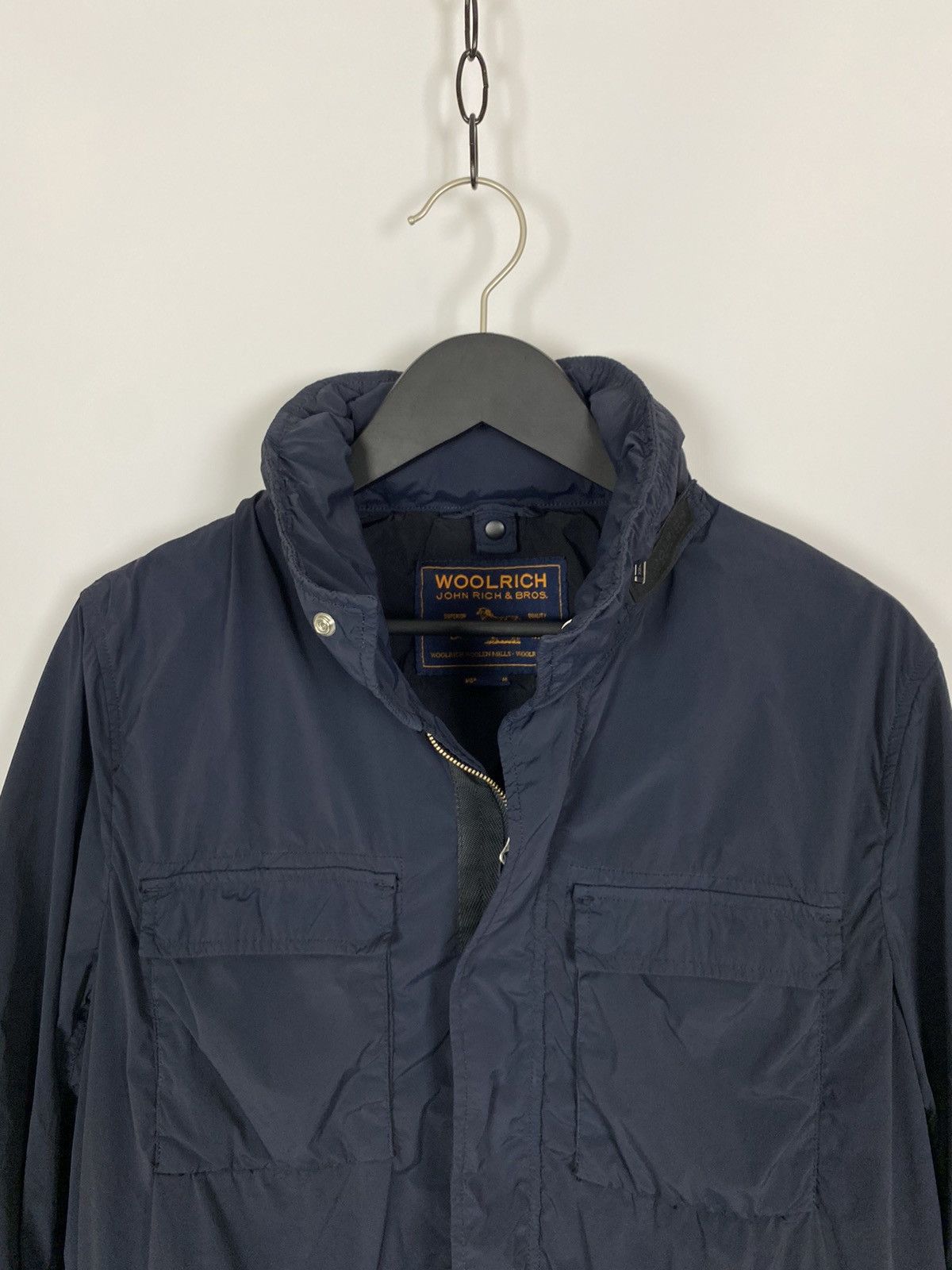 Woolrich Woolen Mills Woolrich Shimmer Nylon M-65 Field Jacket Size US M / EU 48-50 / 2 - 2 Thumbnail