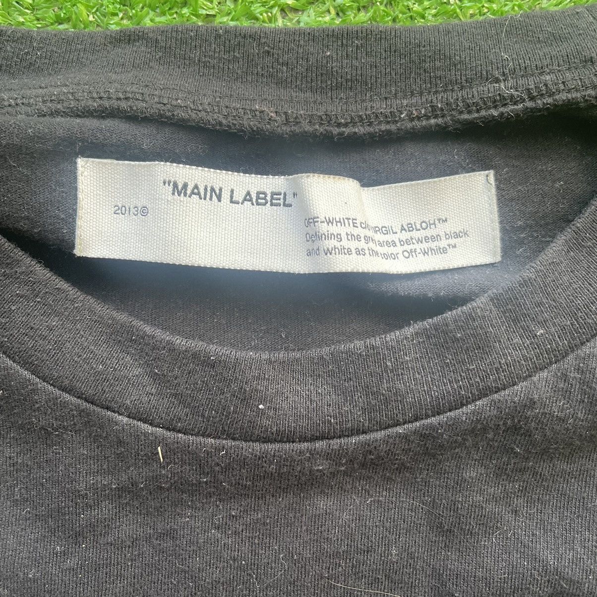 Off-White SS20 Off White Embroidered Tee Size US XL / EU 56 / 4 - 3 Thumbnail