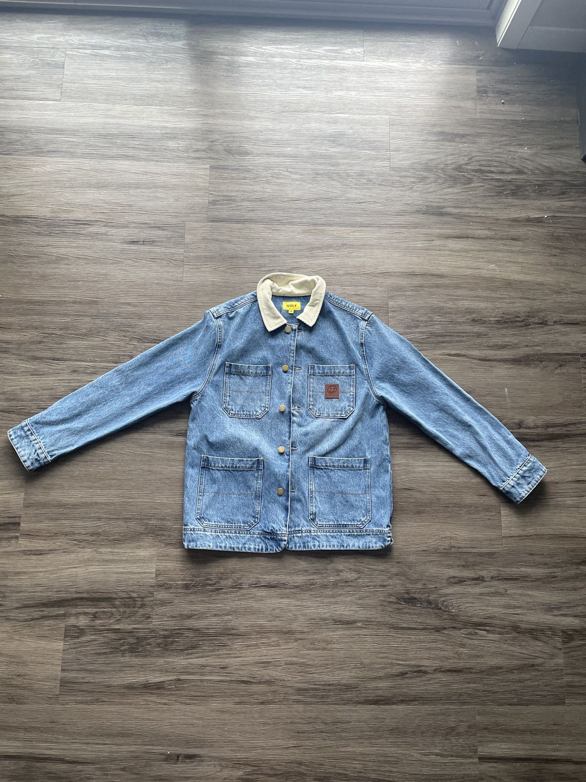 Golf Wang Anti Golf Denim Chore Jacket | Grailed