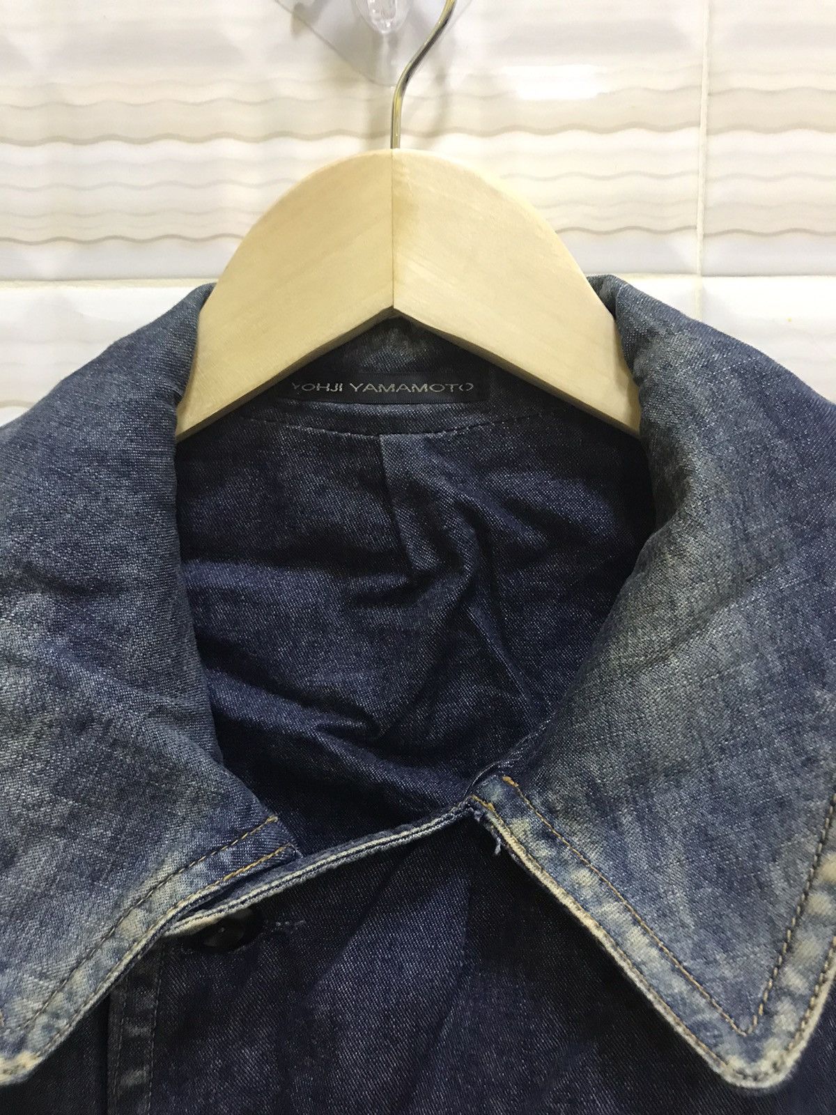 Yohji Yamamoto Yohji Yamamoto × Y’s for Men Vintage Denim Jacket Size US M / EU 48-50 / 2 - 3 Thumbnail