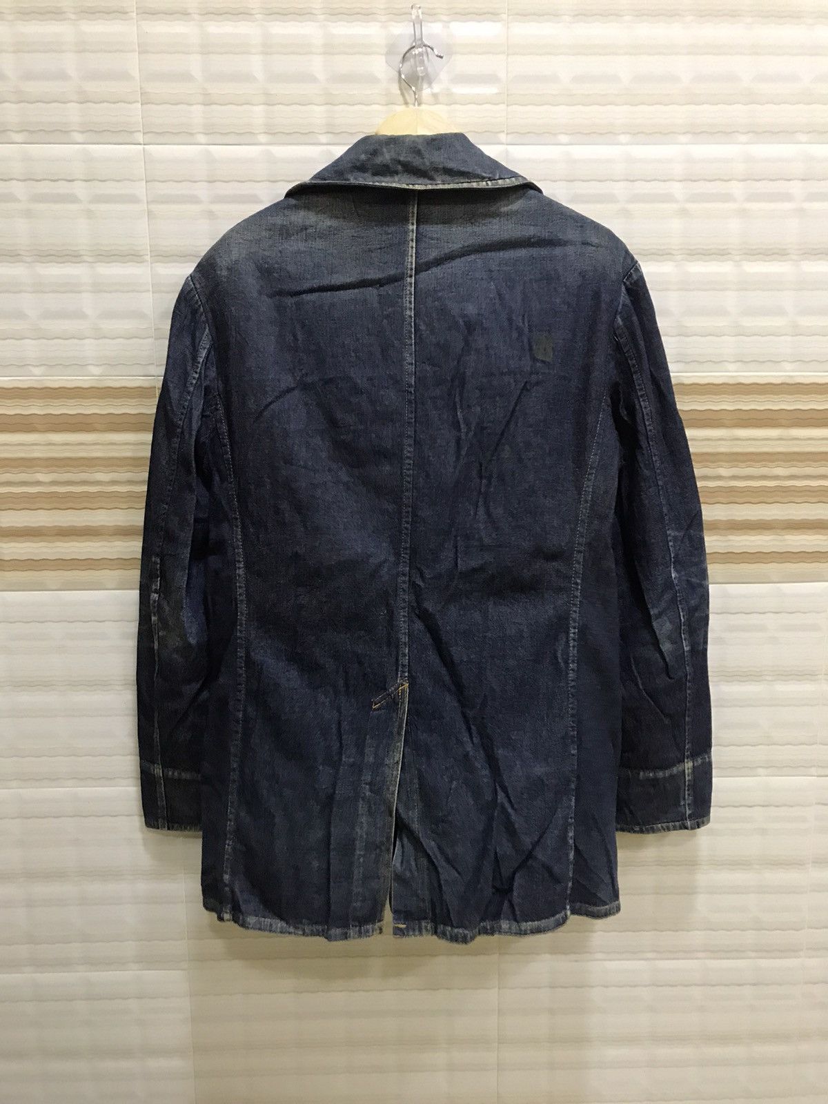 Yohji Yamamoto Yohji Yamamoto × Y’s for Men Vintage Denim Jacket Size US M / EU 48-50 / 2 - 2 Thumbnail