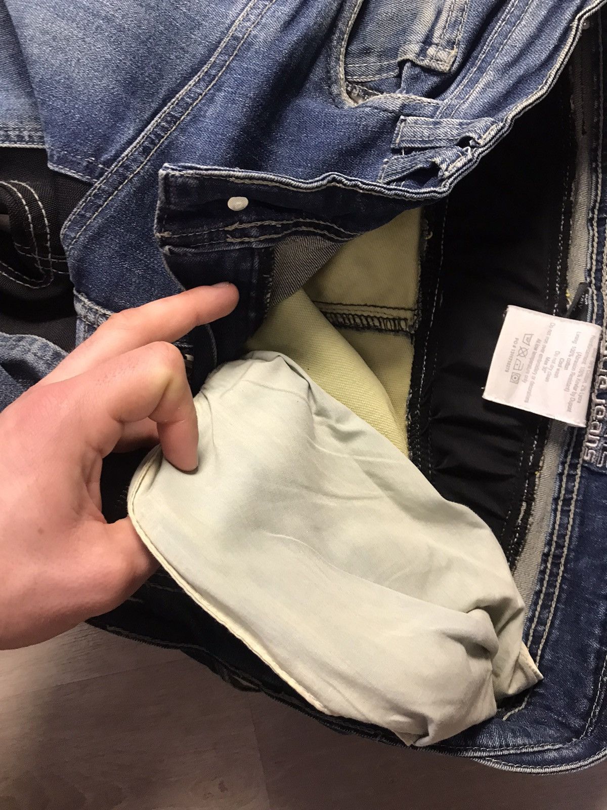 Other TRILOBITE MOTORCYCLE JEANS BIKER DENIM Size US 32 / EU 48 - 11 Thumbnail