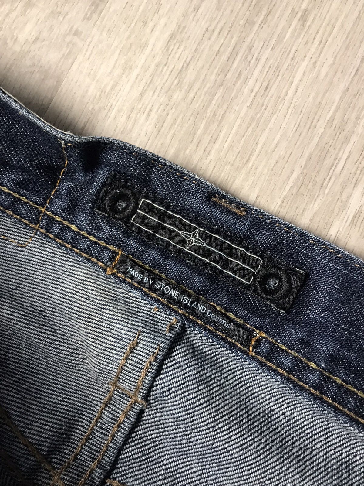 Stone Island × Vintage Vintage Stone Island denim Jeans Size US 30 / EU 46 - 15 Thumbnail