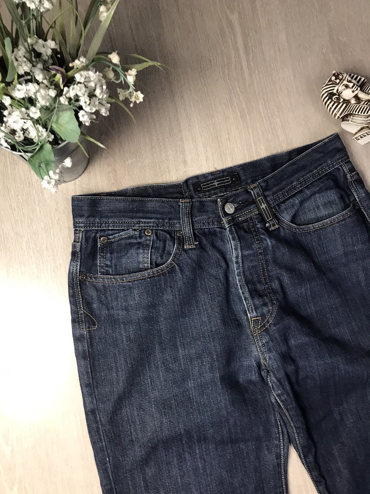 Stone Island × Vintage Vintage Stone Island denim Jeans Size US 30 / EU 46 - 5 Thumbnail