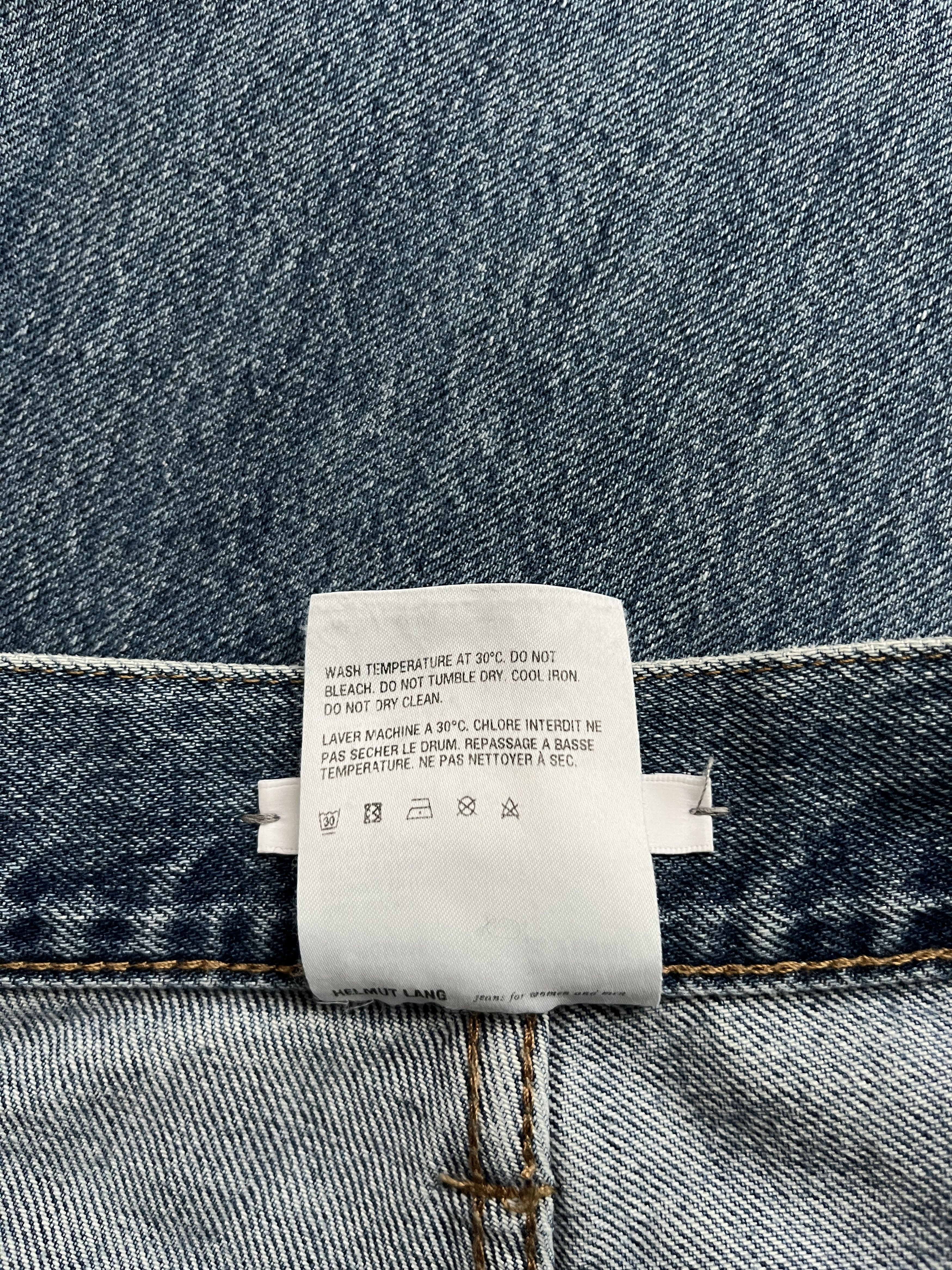 Helmut Lang ⚡️QUICK SALE⚡️Helmut Lang Blue Denim Straight Jeans Pants Size US 28 / EU 44 - 4 Thumbnail