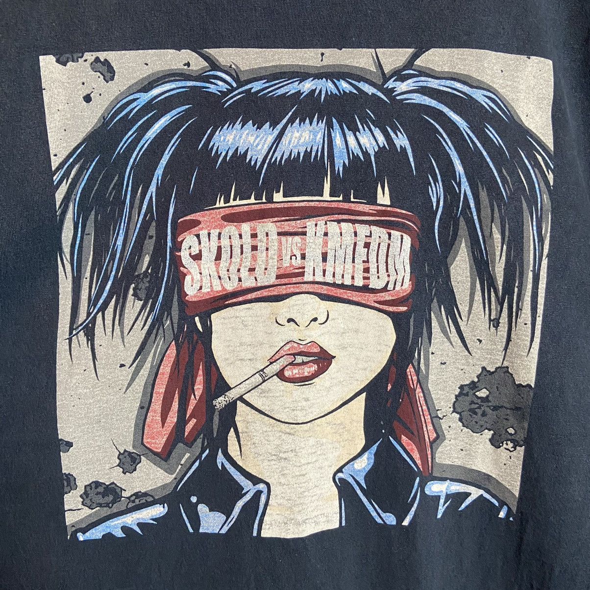 Band Tees Vintage 00s KMFDM X SKOLD DJ Techno Band Tee / Aphex Twin Size US XL / EU 56 / 4 - 3 Thumbnail