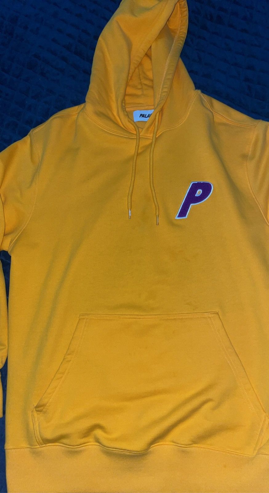 Palace SS20 Palace Tri Chenille Ferg Print Hoodie in Yellow/Purple Size US L / EU 52-54 / 3 - 6 Thumbnail