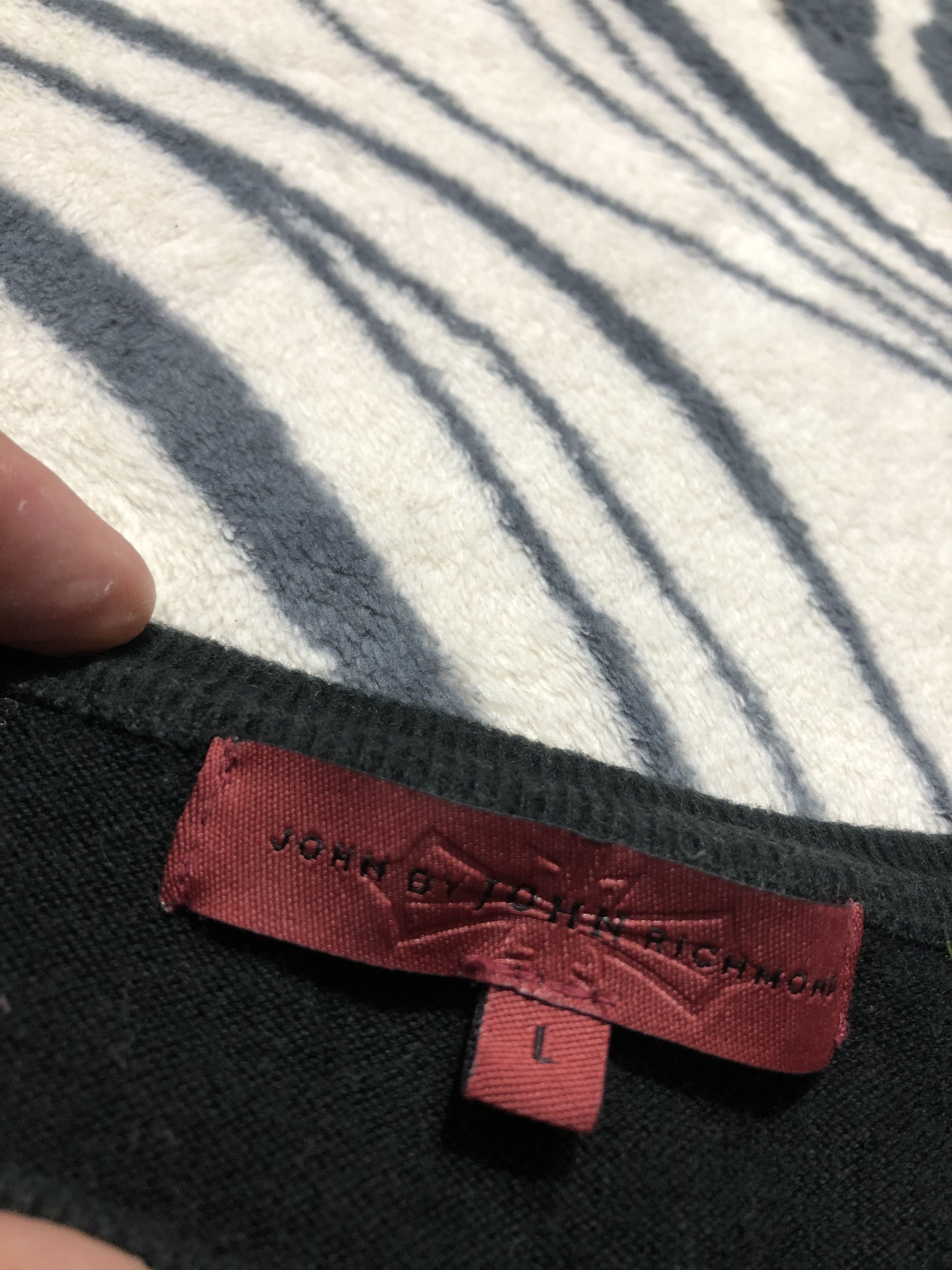 John Richmond × Vintage John by John Richmond Sweater Size US L / EU 52-54 / 3 - 5 Thumbnail