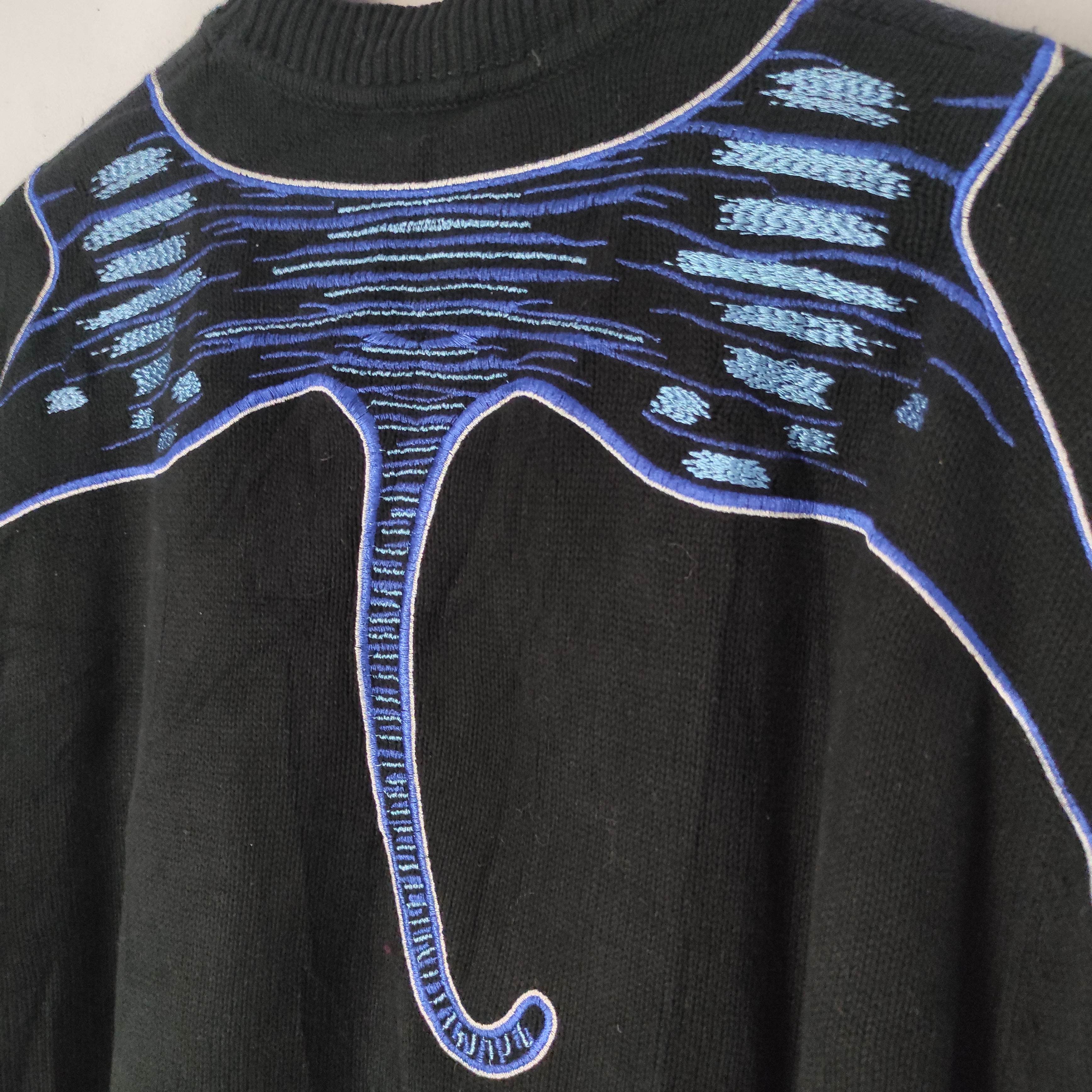 Kenzo KENZO Paris JUNGLE Knitwear Sweater Size US M / EU 48-50 / 2 - 16 Thumbnail