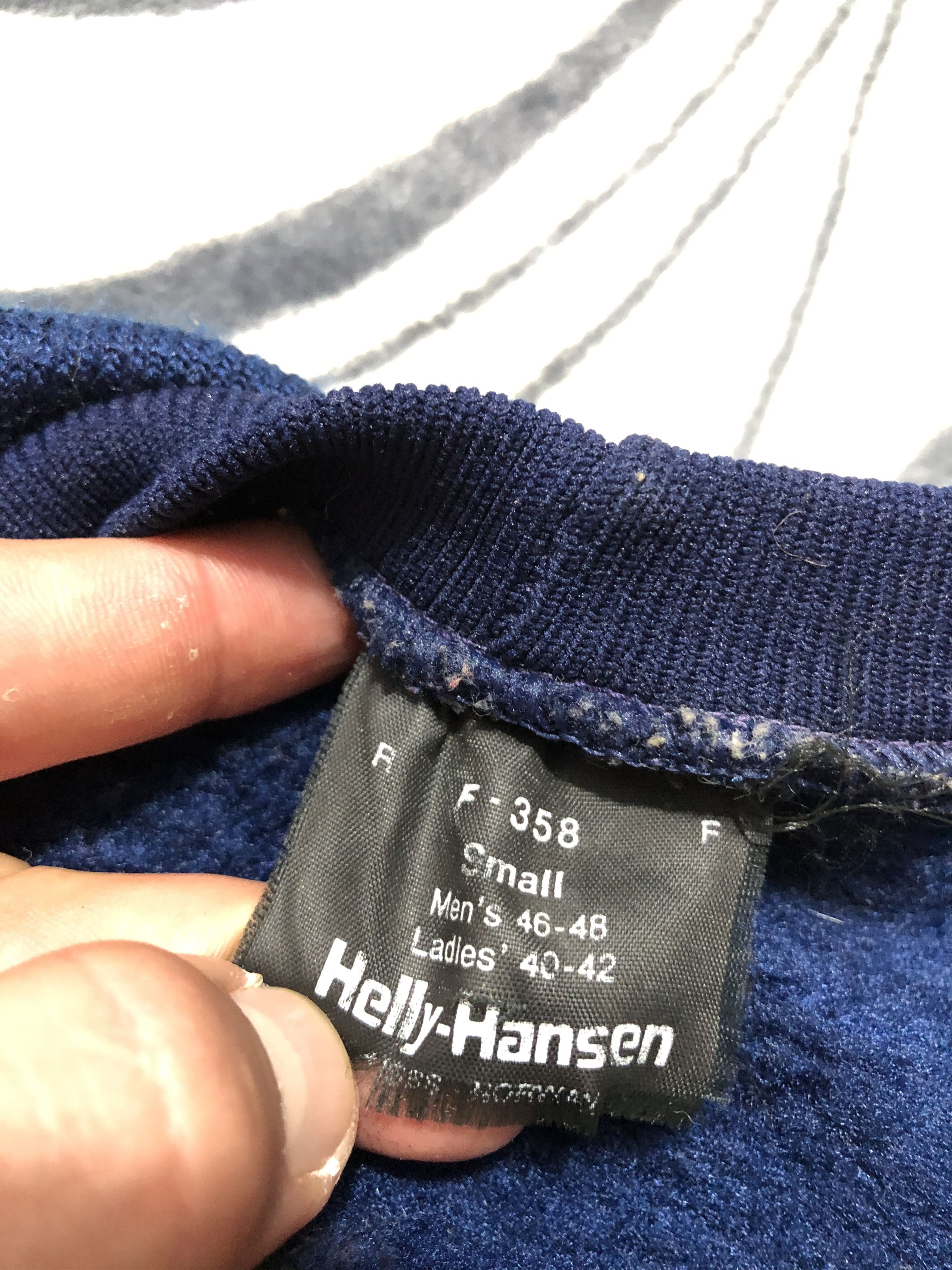 Helly Hansen × Vintage Helly Hansen Vintage Fleece Sweatshirt Size US S / EU 44-46 / 1 - 4 Thumbnail