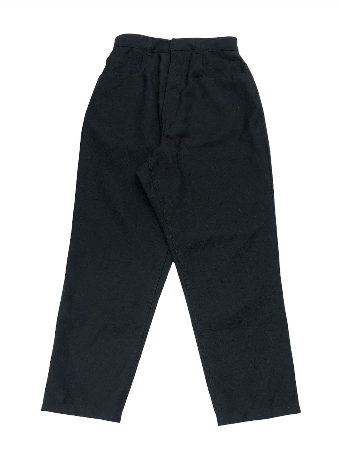 image of Archival Clothing x Juun J Juun.j Wool Twill Gabardine Relaxed Pants in Black, Men's (Size 30)