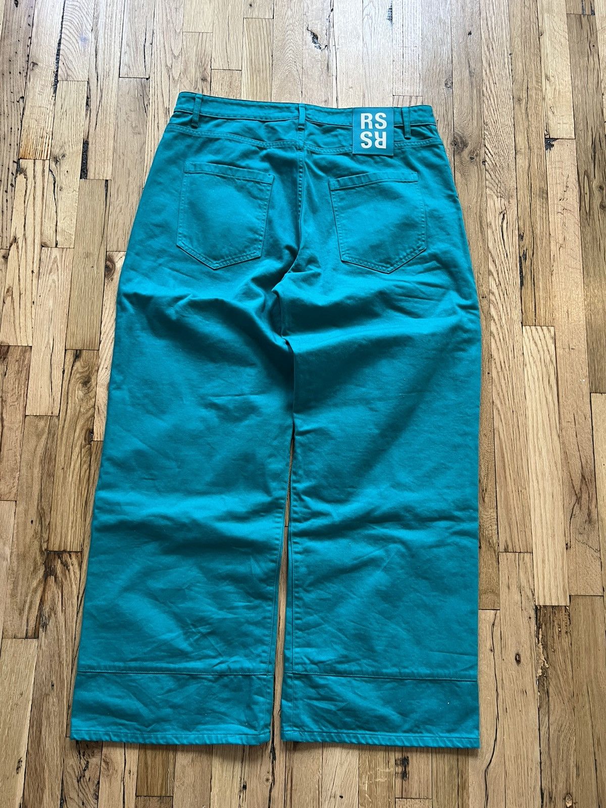 Raf Simons Double knee work wide pants Size US 34 / EU 50 - 6 Thumbnail
