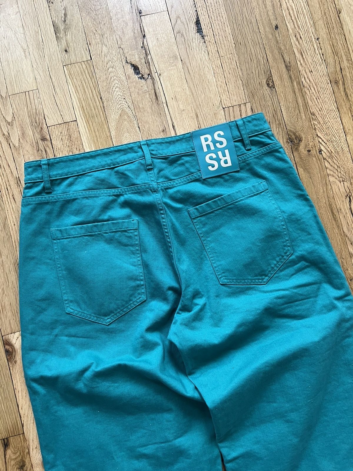 Raf Simons Double knee work wide pants Size US 34 / EU 50 - 2 Thumbnail