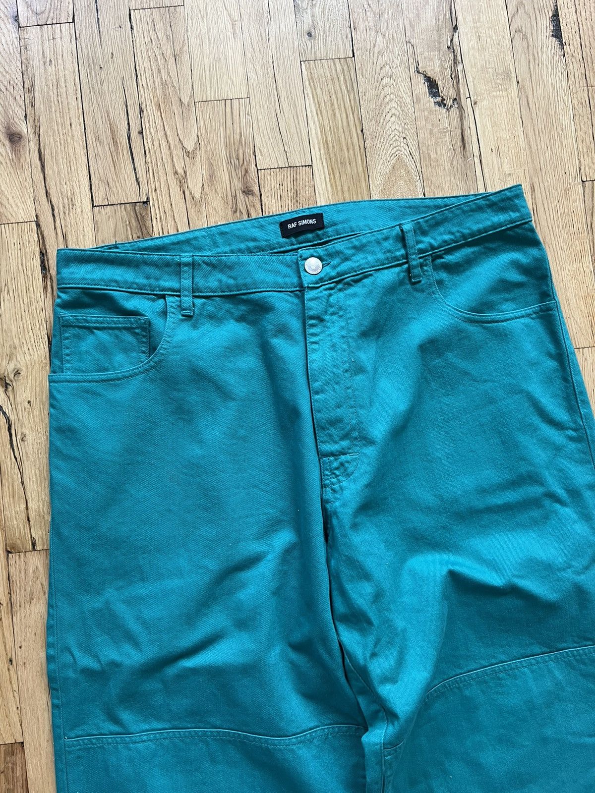 Raf Simons Double knee work wide pants Size US 34 / EU 50 - 4 Thumbnail
