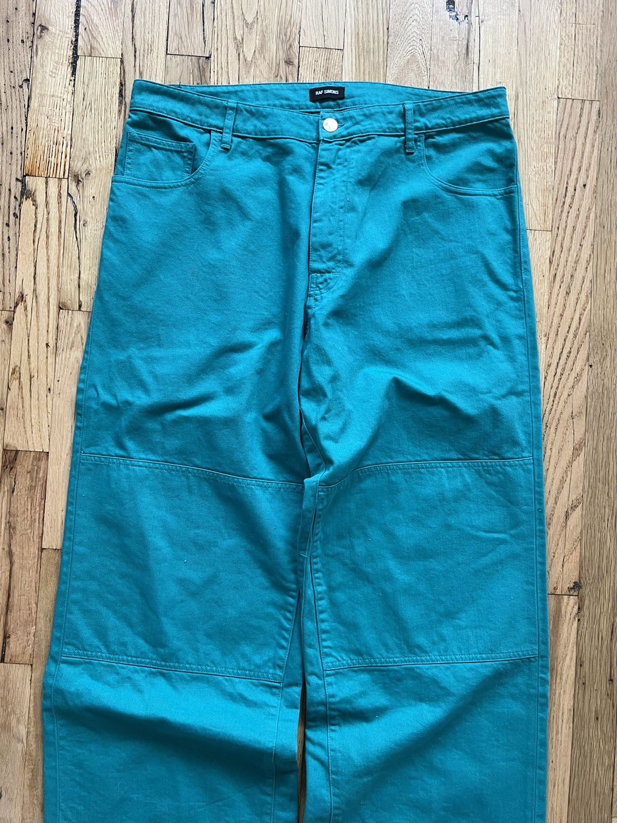 Raf Simons Double knee work wide pants Size US 34 / EU 50 - 5 Thumbnail
