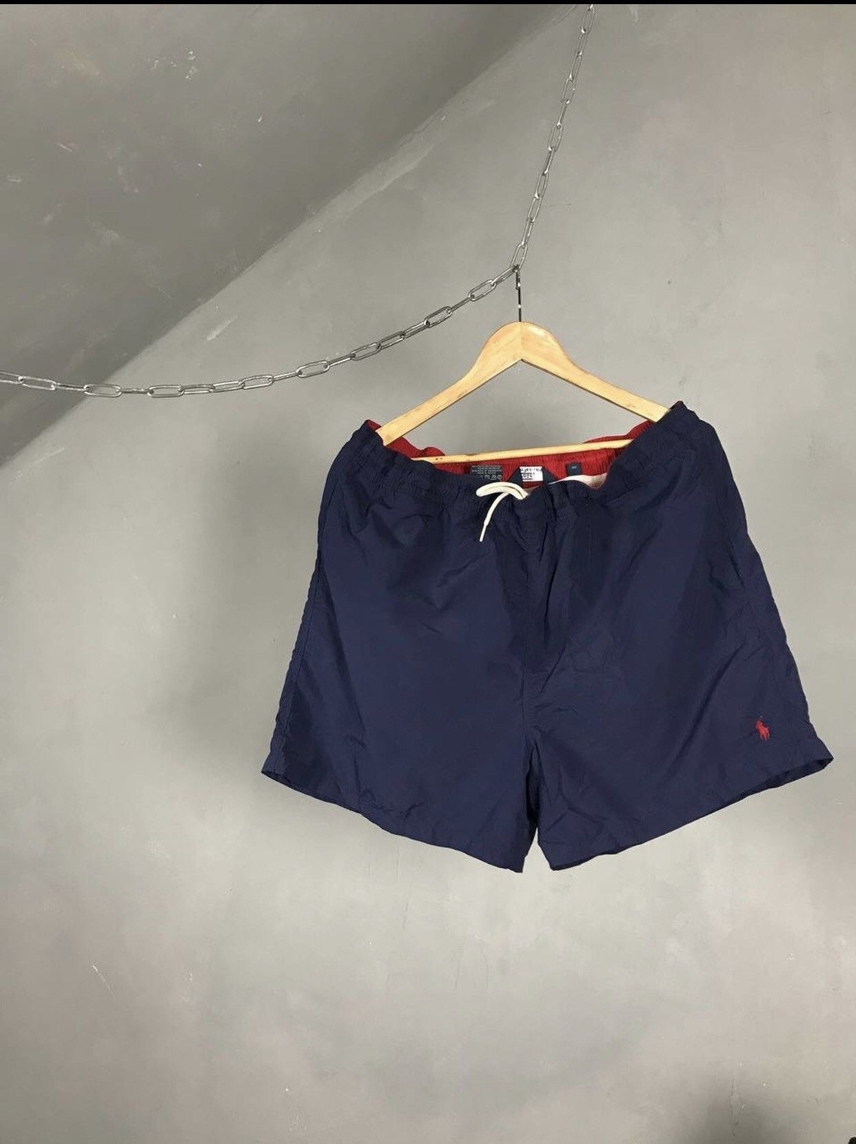 Polo Ralph Lauren Polo Ralph Lauren vintage luxury navy blue shorts Size US 36 / EU 52 - 1 Thumbnail