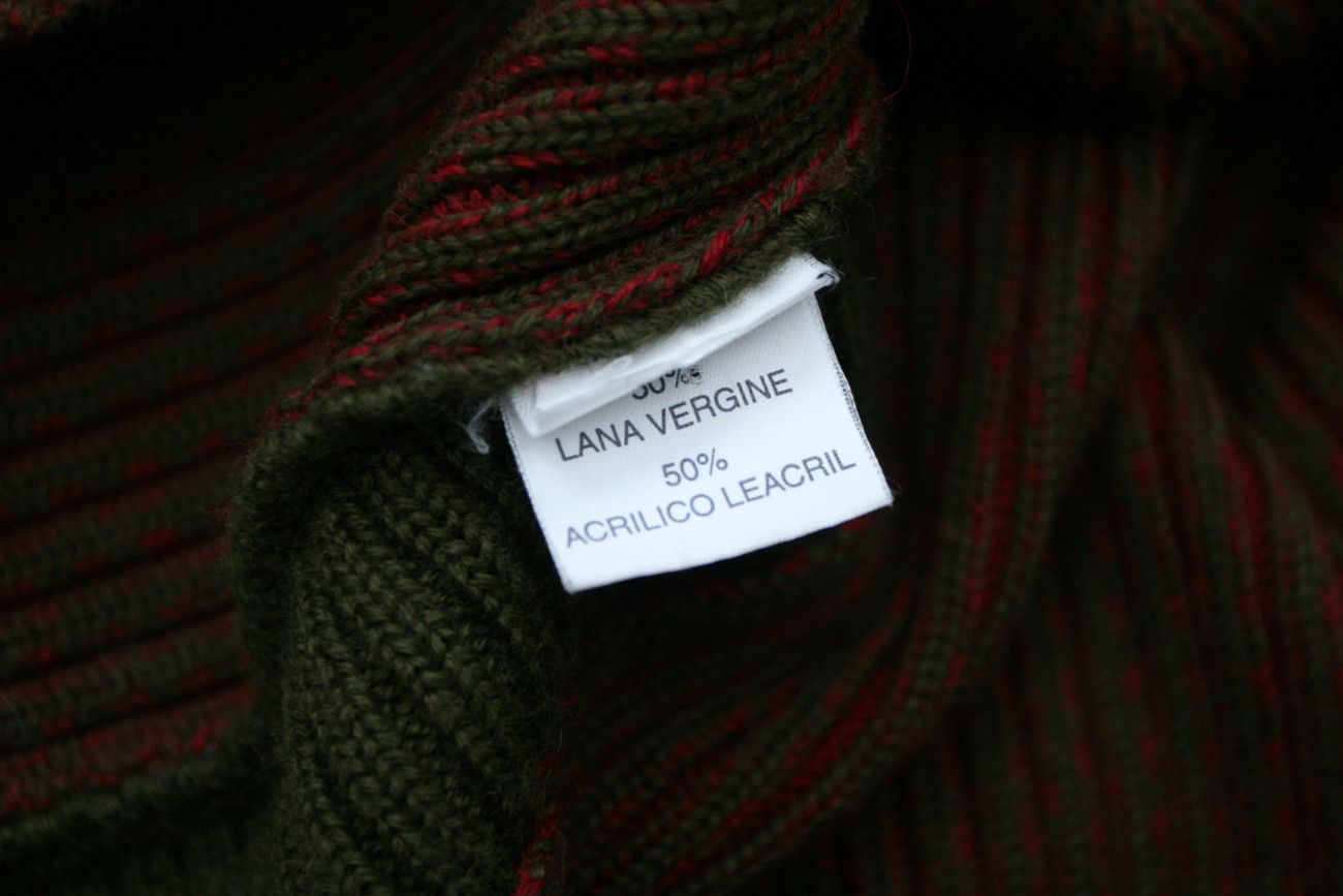 DAVID NAMAN David Mayer Naman Vintage Ribbed Military 1/4 Zip Sweater M Size US M / EU 48-50 / 2 - 7 Thumbnail