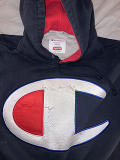 Hoodie supreme champion sales