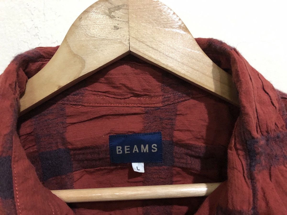 Beams Plus BEAMS JAPAN WRINKLES DESIGN SHIRT Size US L / EU 52-54 / 3 - 5 Thumbnail