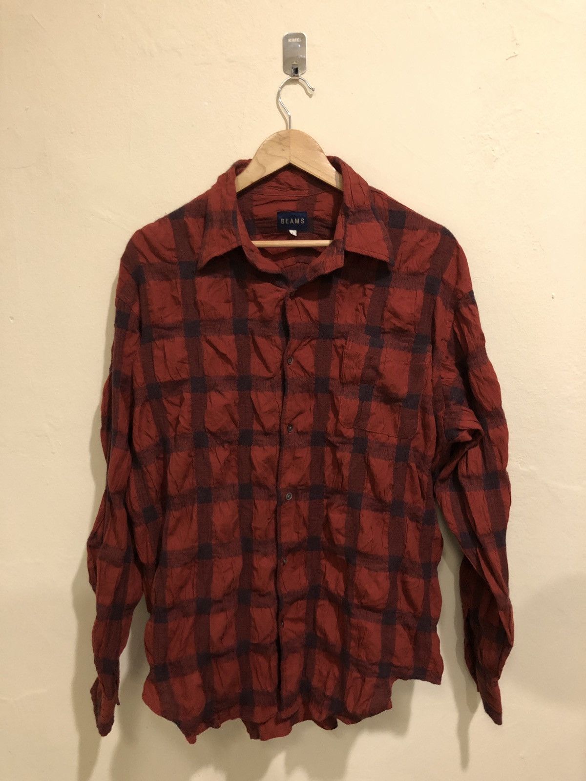 Beams Plus BEAMS JAPAN WRINKLES DESIGN SHIRT Size US L / EU 52-54 / 3 - 1 Thumbnail