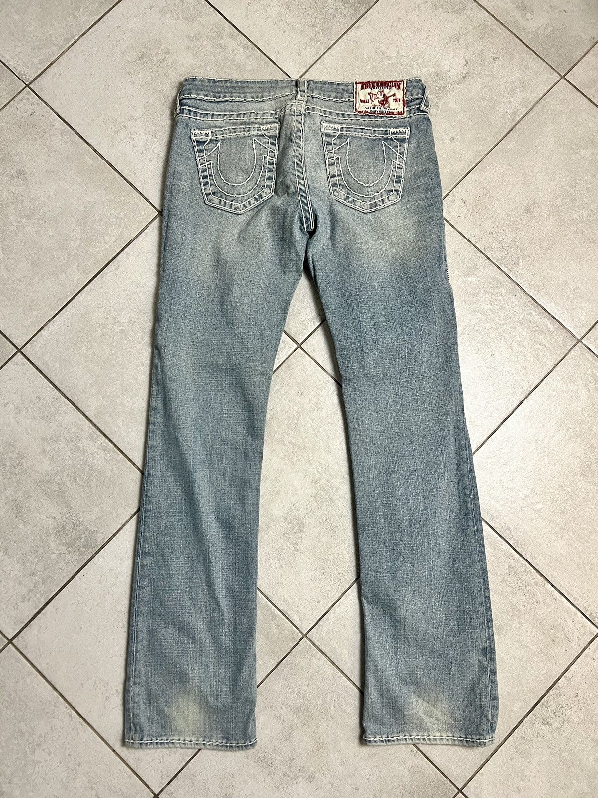 True Religion Rare True Religion Johny Straight Blue Jeans Men Size: 31 Size US 31 - 1 Thumbnail