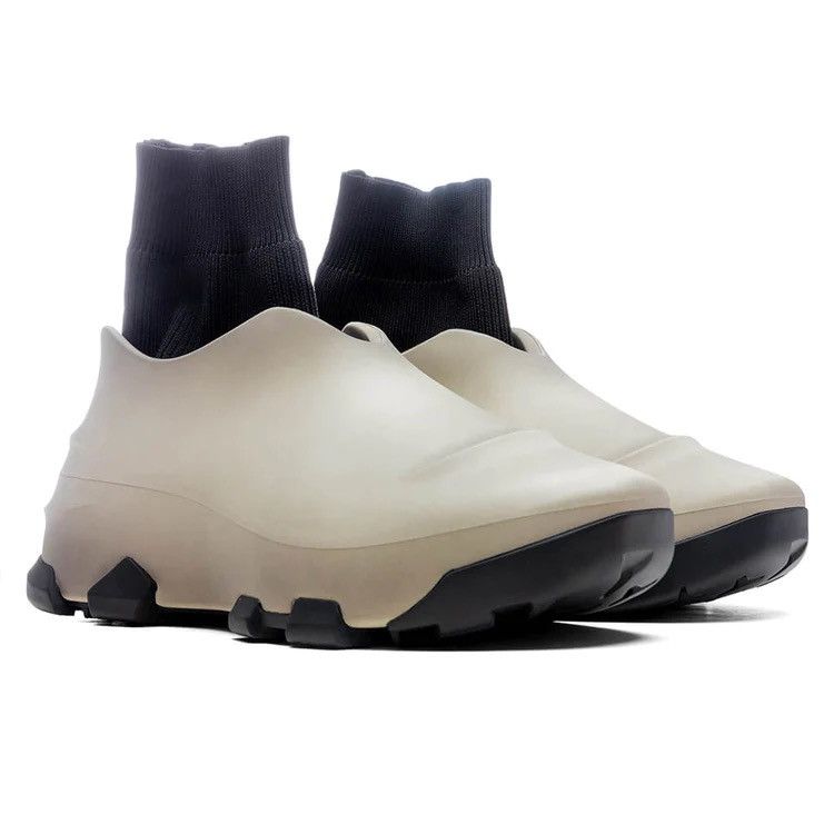 Mallow white sock slip on