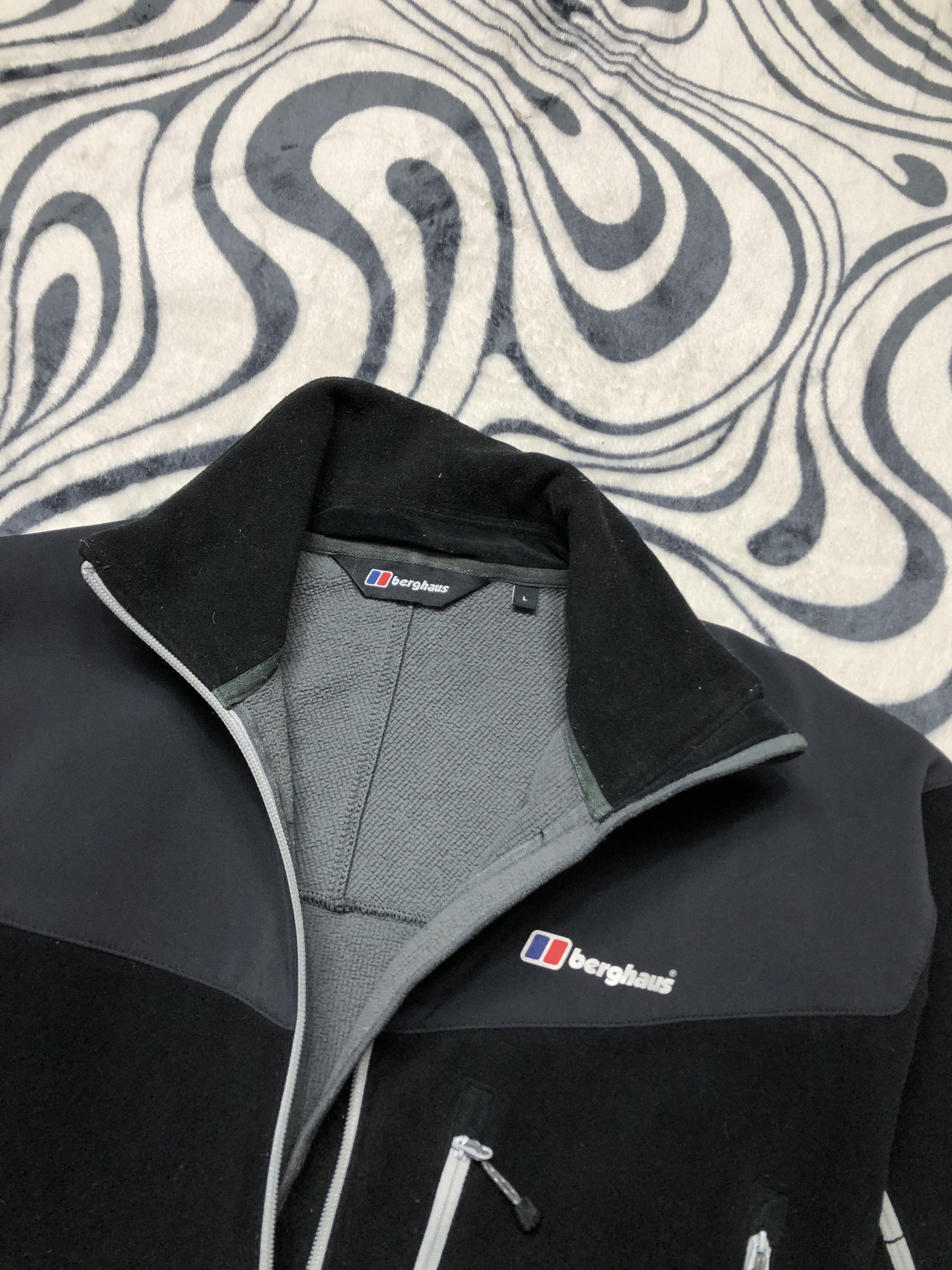 Berghaus × Vintage Berghaus Vintage Mens Softshell Jacket Fleece Size US L / EU 52-54 / 3 - 5 Thumbnail