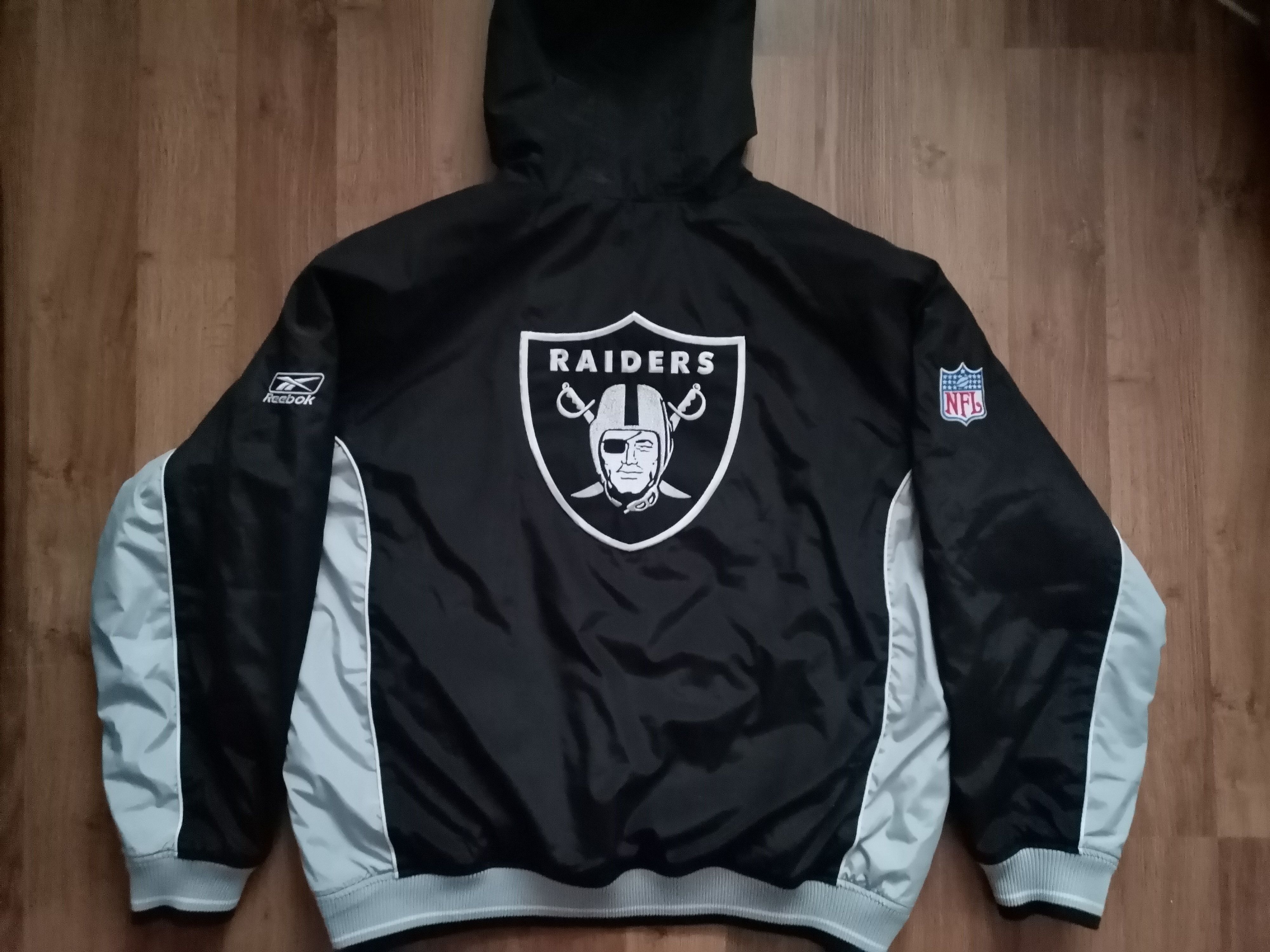 Buy Jacket Reebok Original NFL Team Raiders Vintage Online in