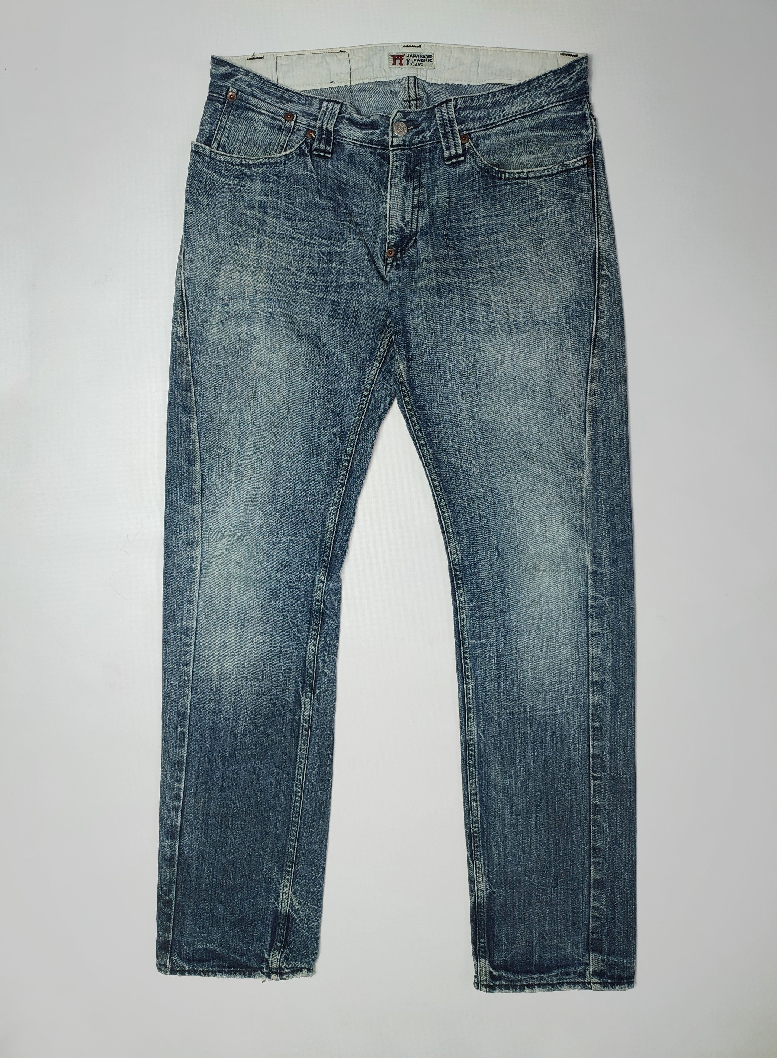 Japanese Brand Vintage Michiko Japanese Distressed Denim Pants Size US 32 / EU 48 - 1 Thumbnail