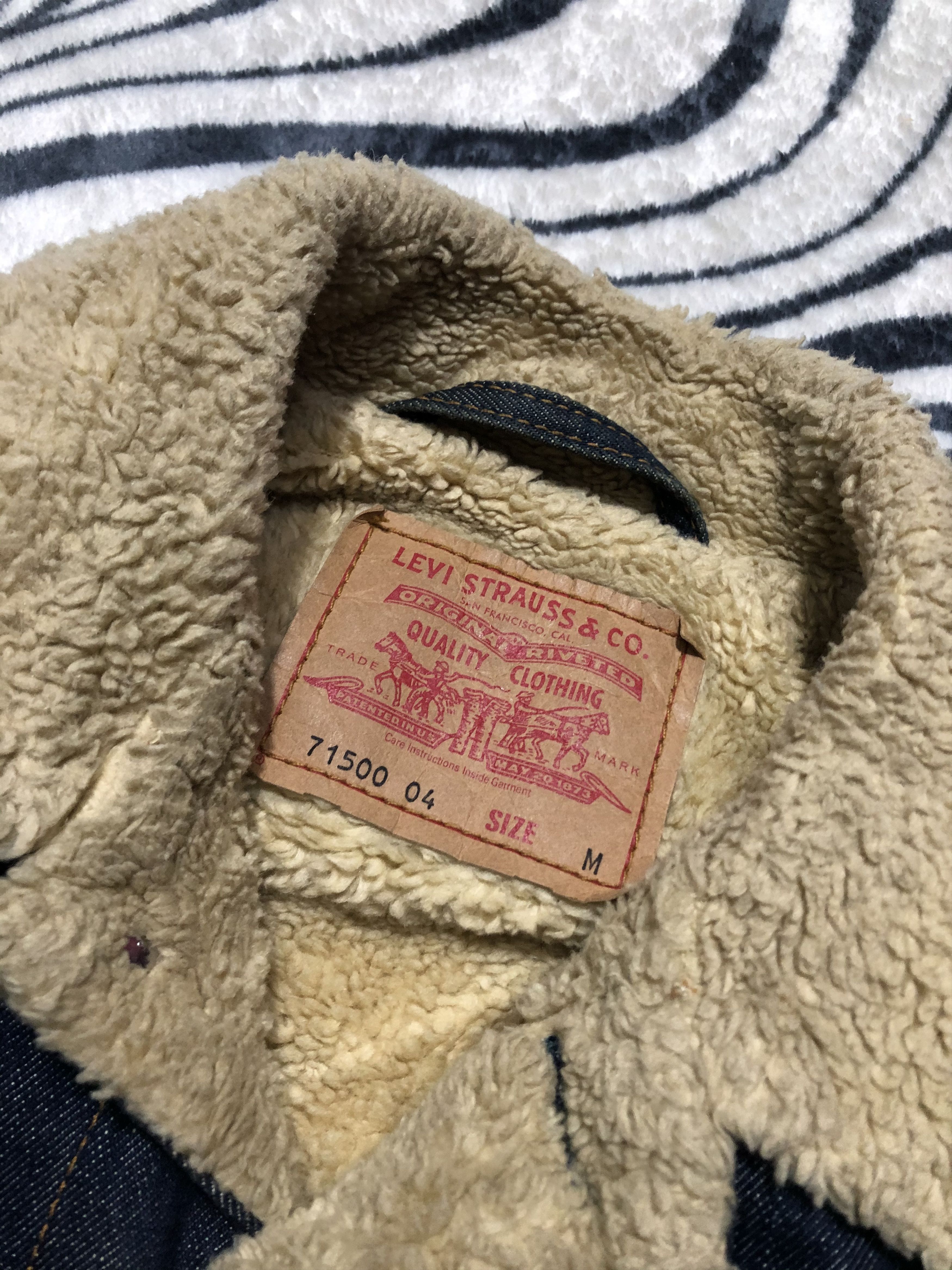 Levi's Levis Vintage Denim Sherpa Jacket Size US M / EU 48-50 / 2 - 4 Thumbnail
