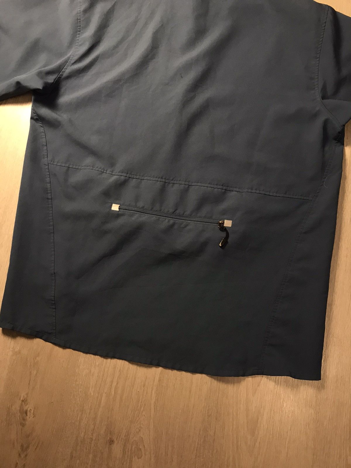 Nike × Vintage Nike Y2K Vintage Nylon Drill 1/3 zip Light jacket-transform Size US L / EU 52-54 / 3 - 12 Thumbnail